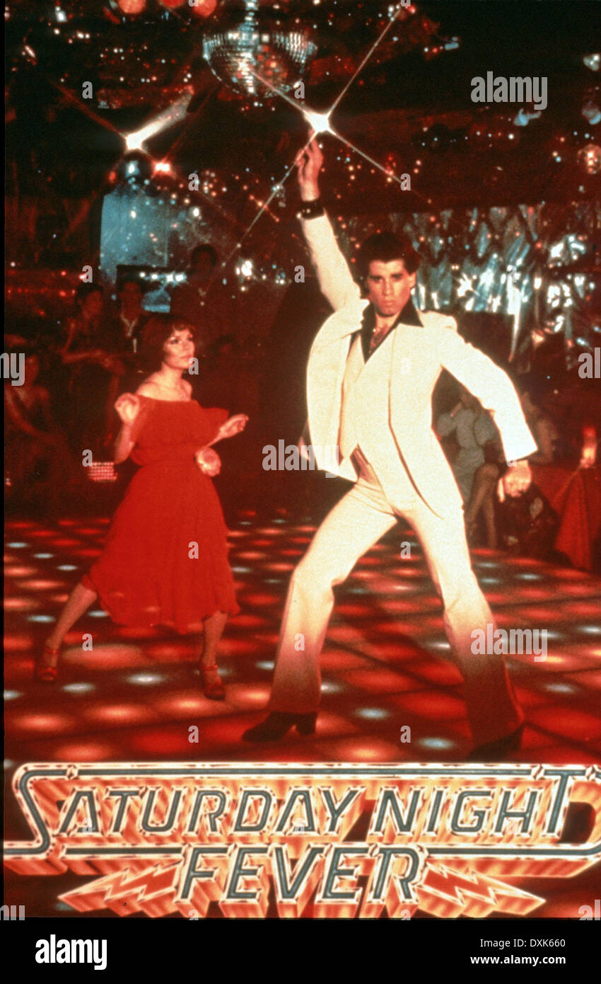 La febbre del sabato sera Foto Stock