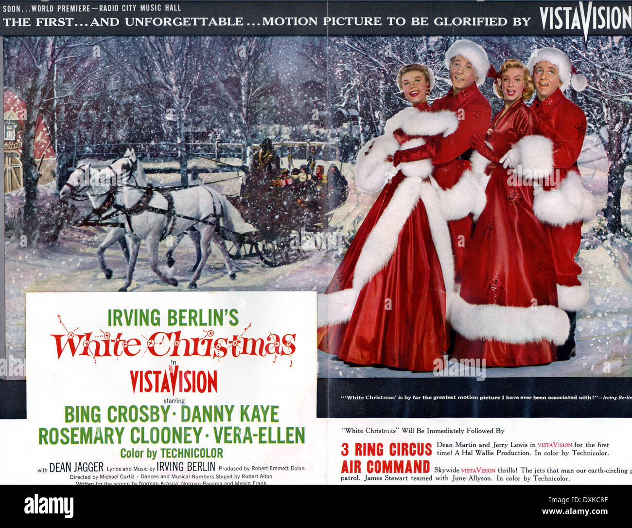 White christmas 1954 poster immagini e fotografie stock ad alta risoluzione  - Alamy