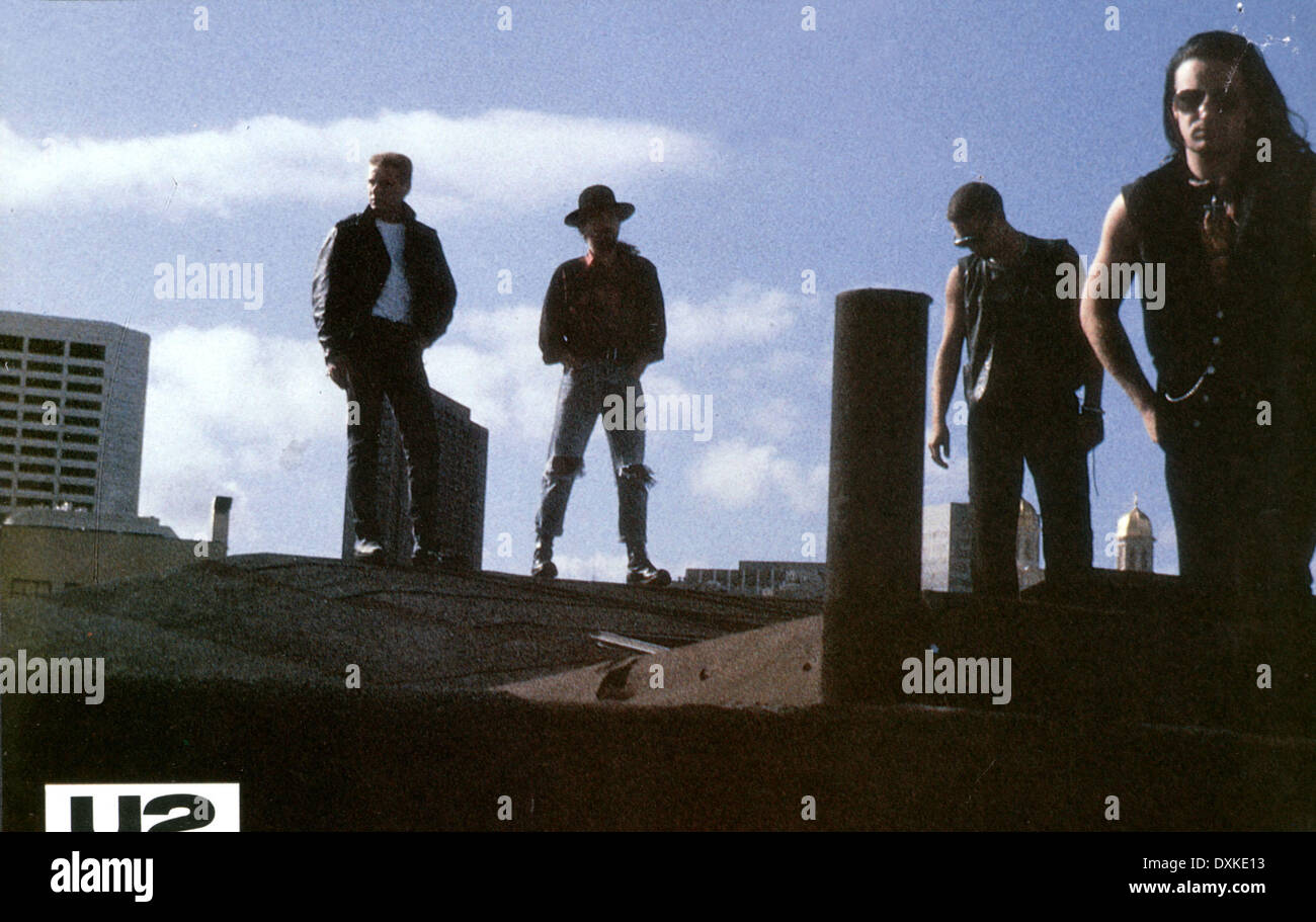 U2: sbattere e HUM Foto Stock