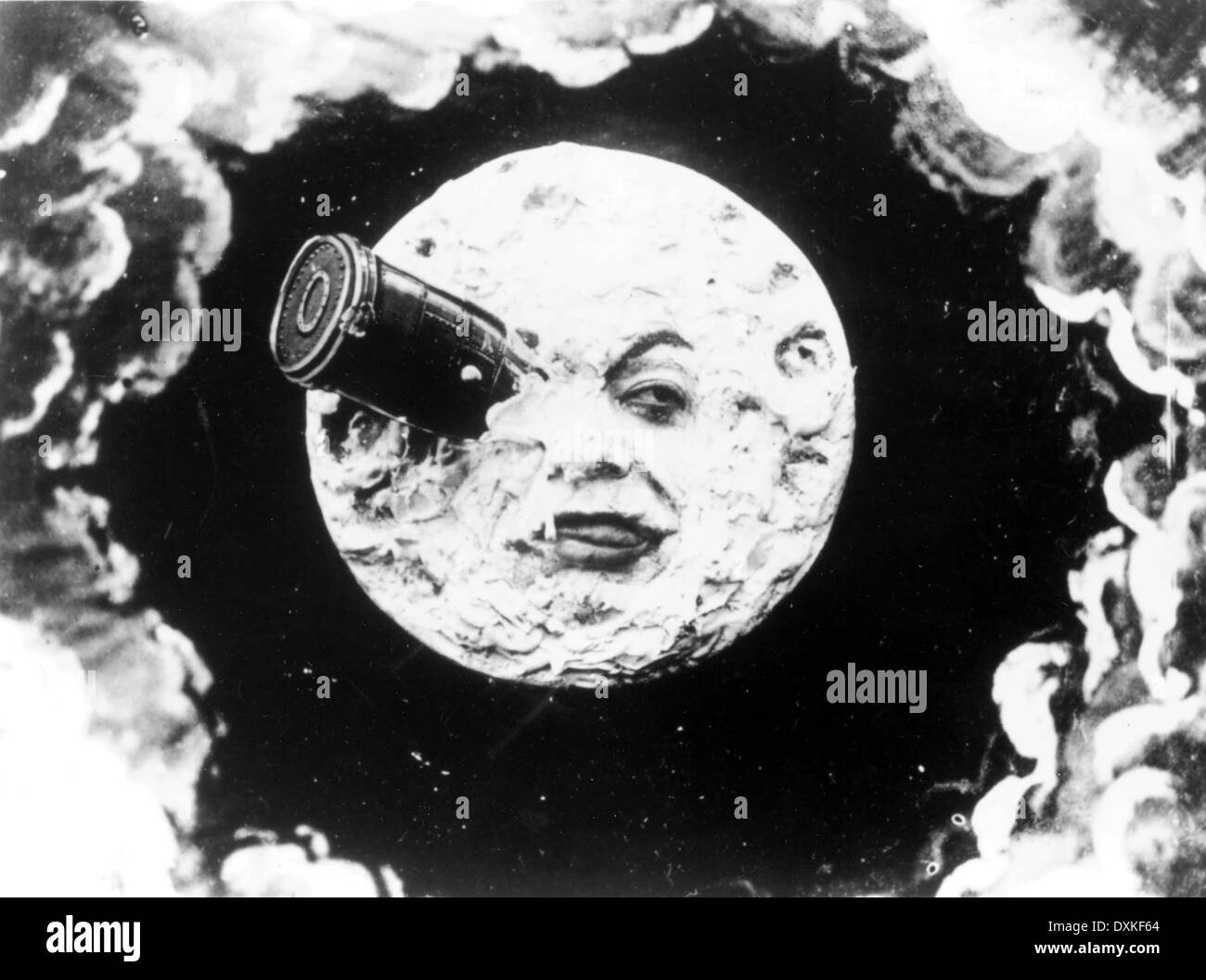 LE Voyage dans la Lune Foto Stock