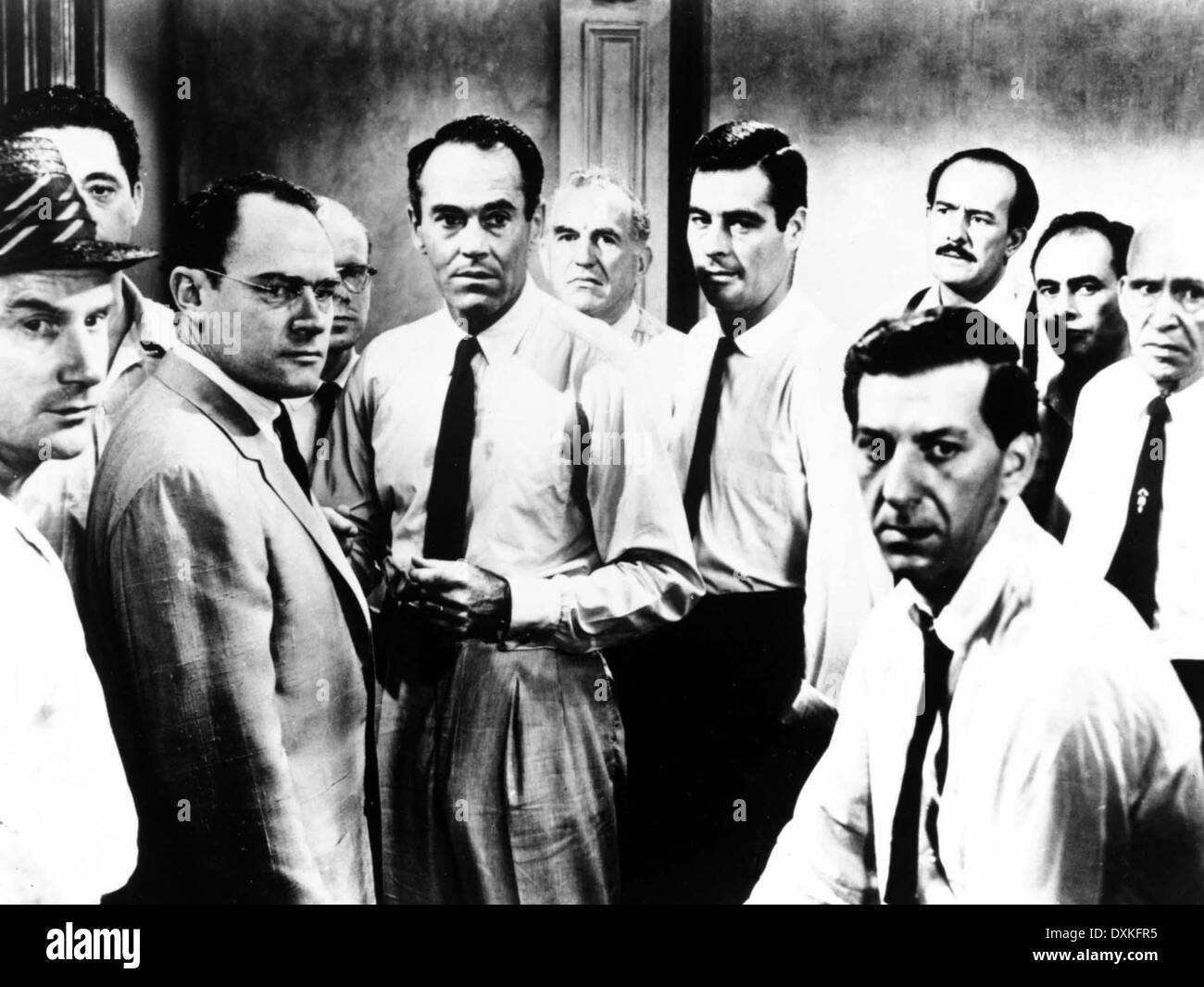 12 ANGRY MEN Foto Stock