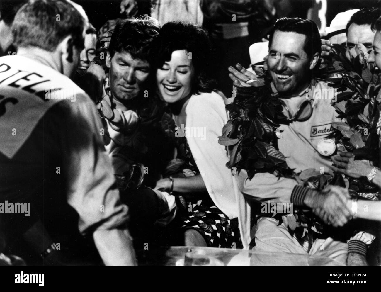 Il casco verde Foto Stock