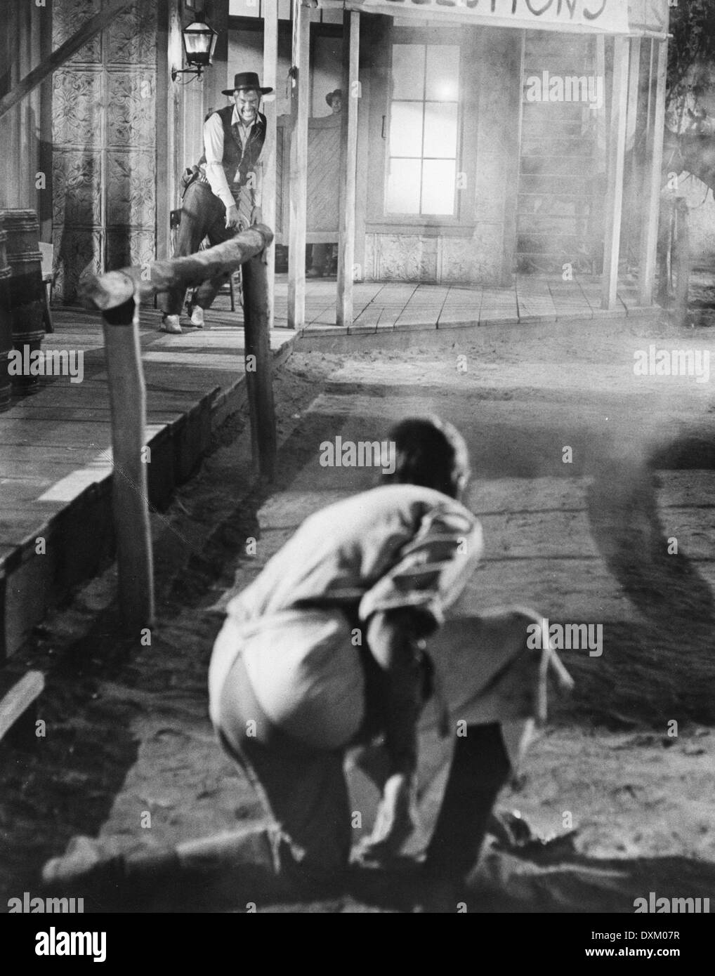 The Man Who girato Liberty Valance, 1962, Film Foto Stock