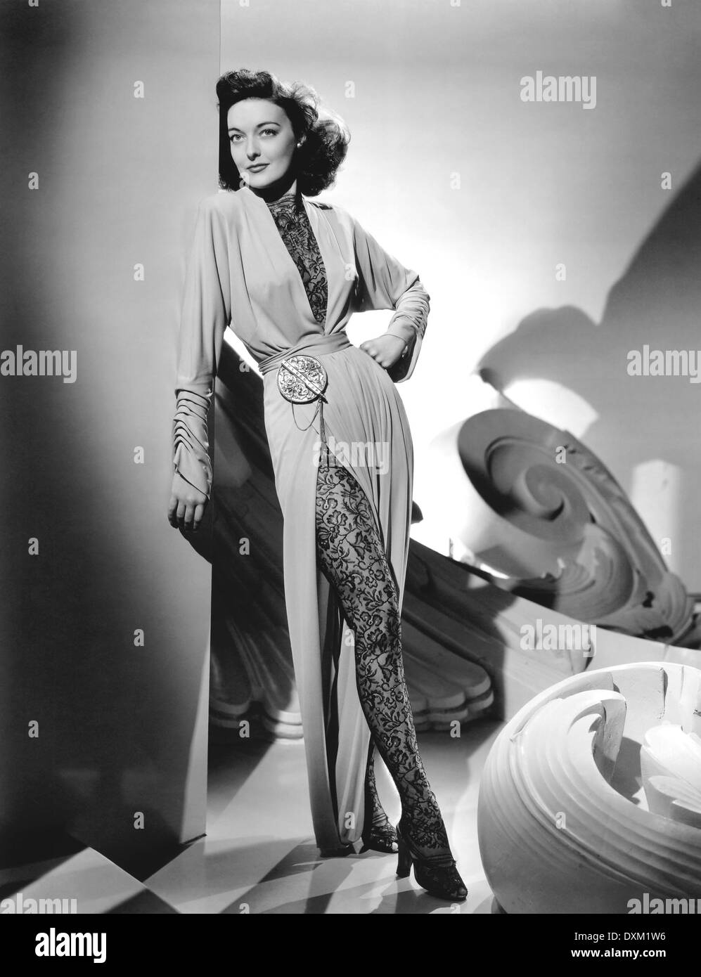 KARIN BOOTH (1916-2003) US attrice cinematografica e Joan Crawford lookalike Foto Stock