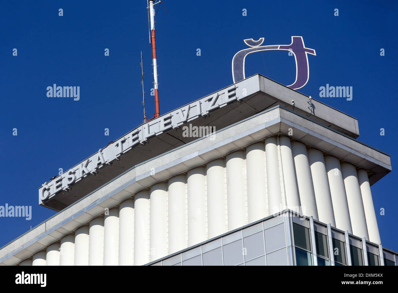 Ceska Televize Czech TV Kavci Hory Pankrac Praga Repubblica Ceca Foto Stock