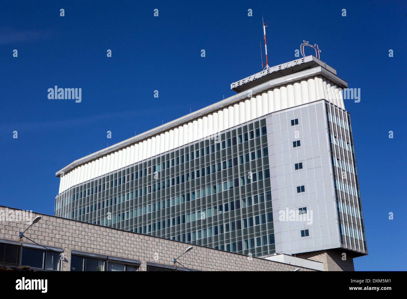 Ceska Televize Czech TV Kavci Hory Pankrac Praga Repubblica Ceca Foto Stock
