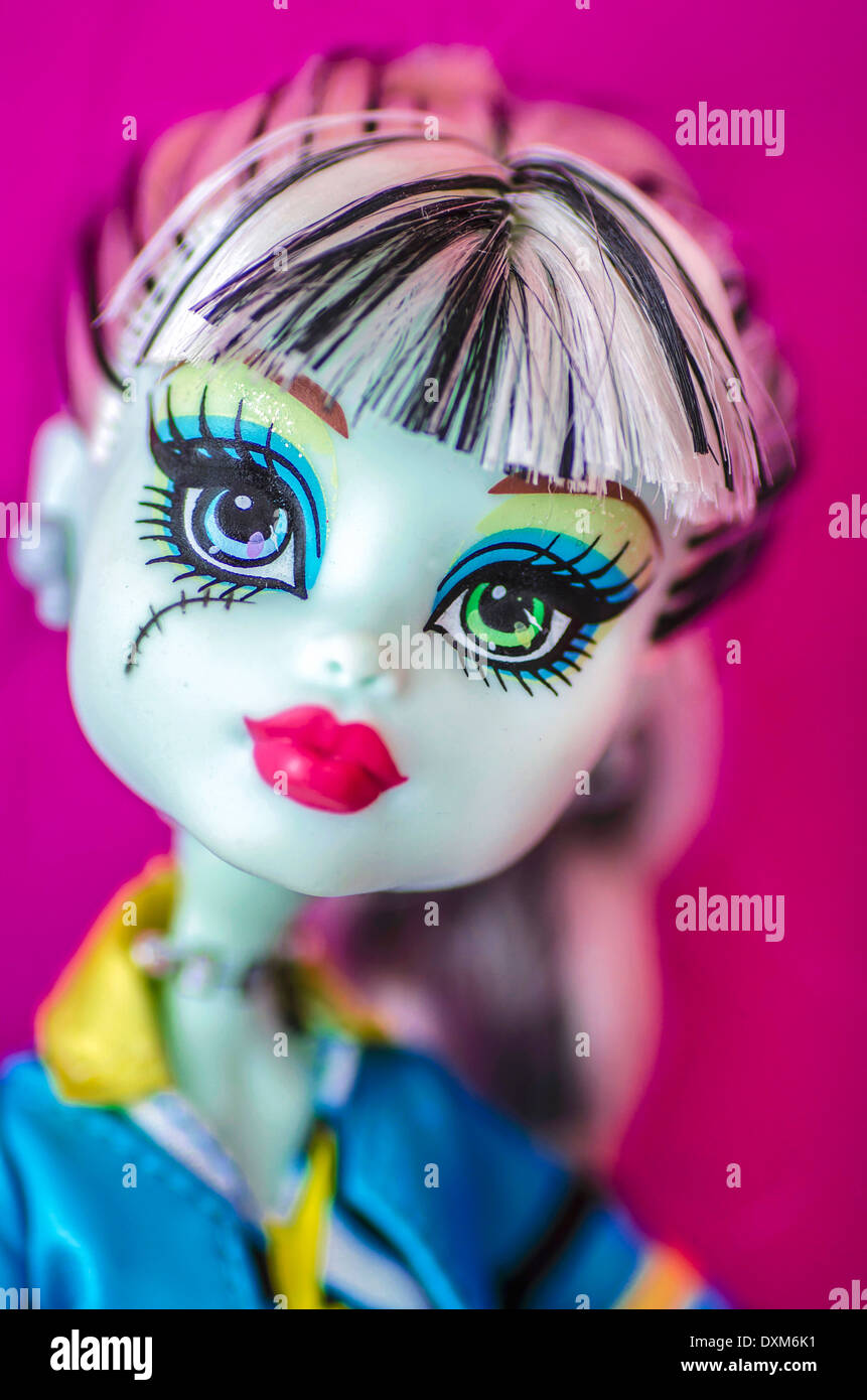 Bambola di Goth Foto Stock
