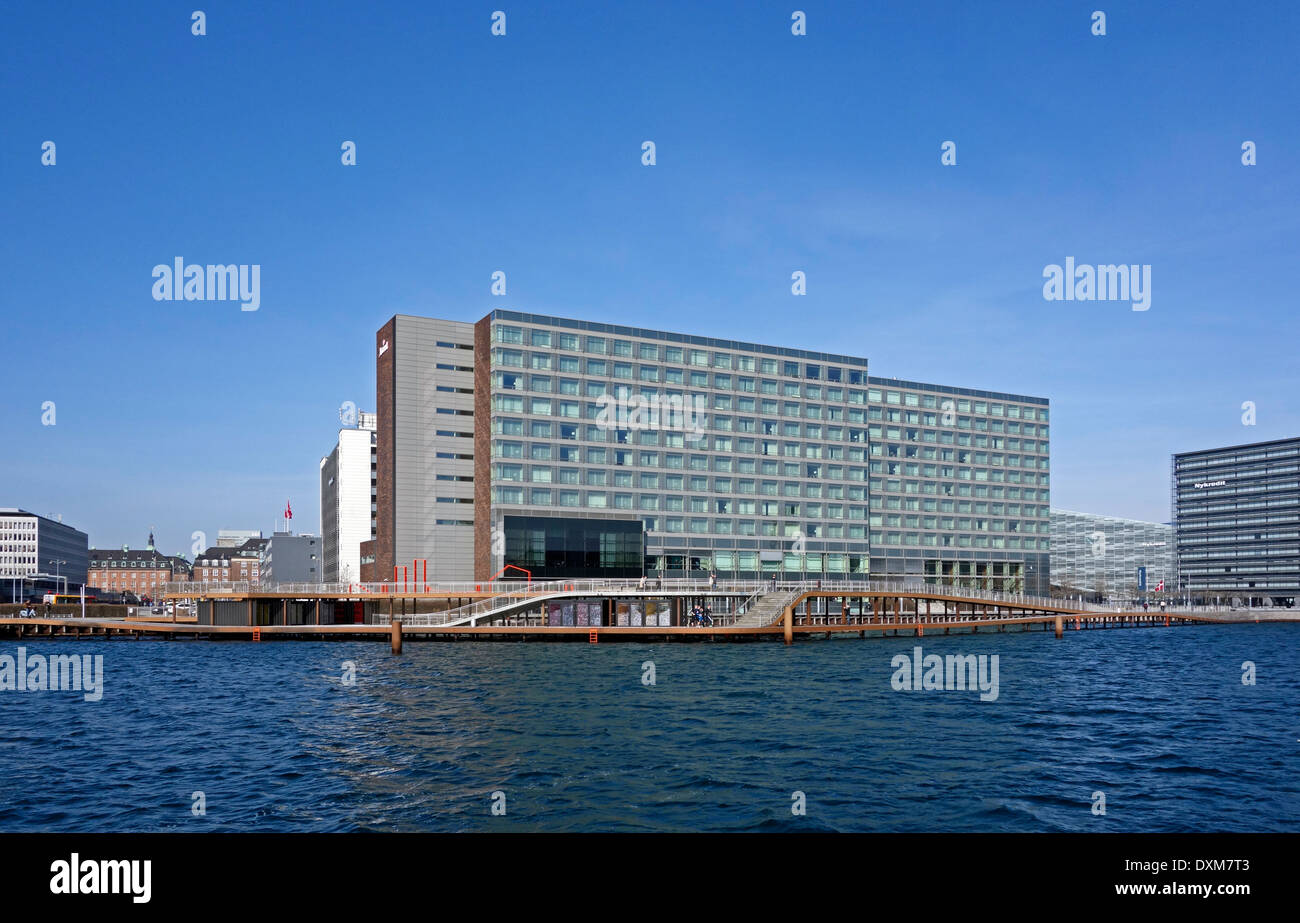 Copenhagen Marriott Hotel in Sydhavnen su Kalvebod Brygge Copenhagen DANIMARCA Foto Stock