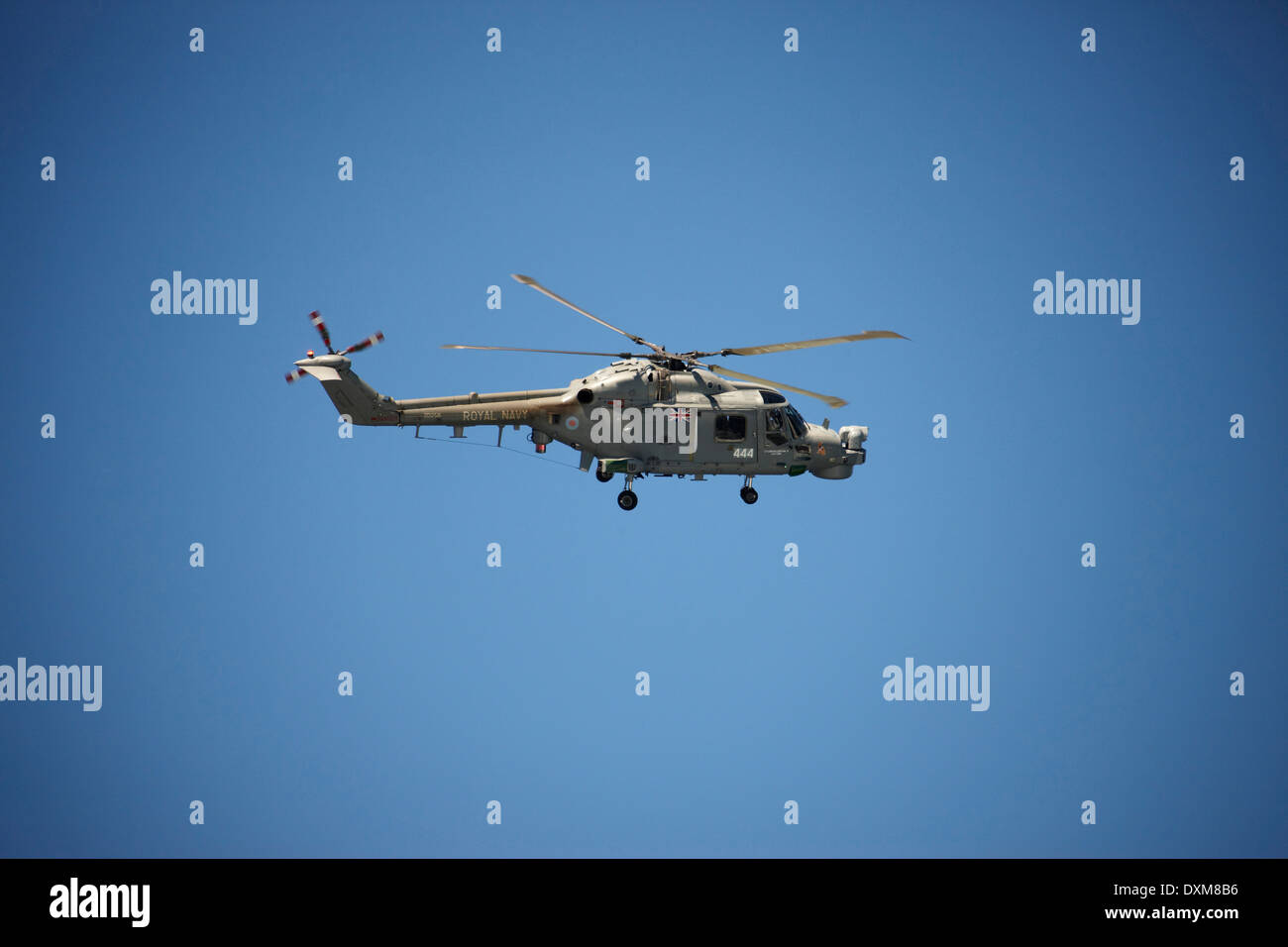 Sud Africa, elicottero militare,mid-air Foto Stock
