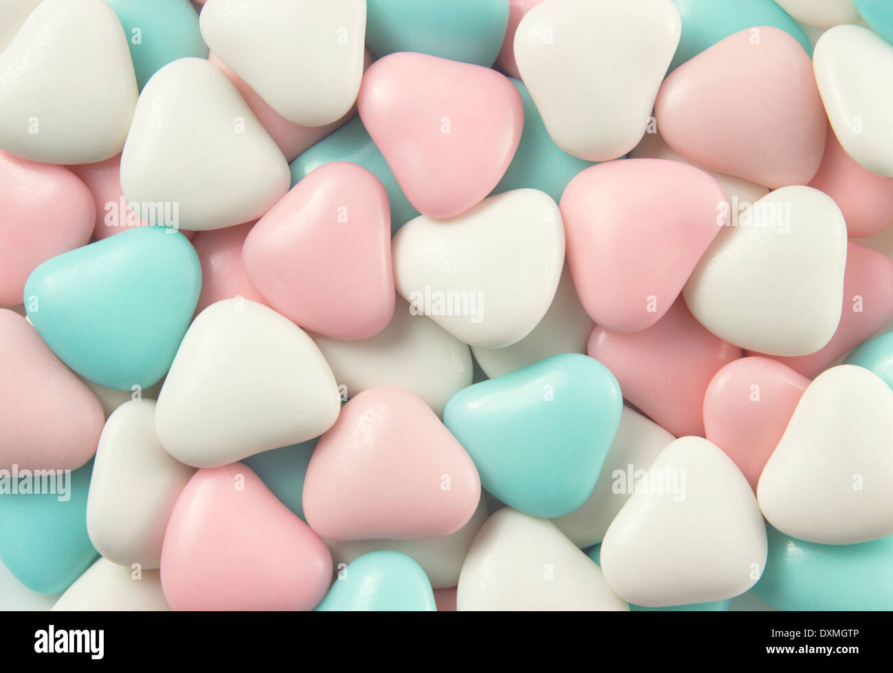 Sfondo decorativo con colorate le caramelle di zucchero Foto Stock