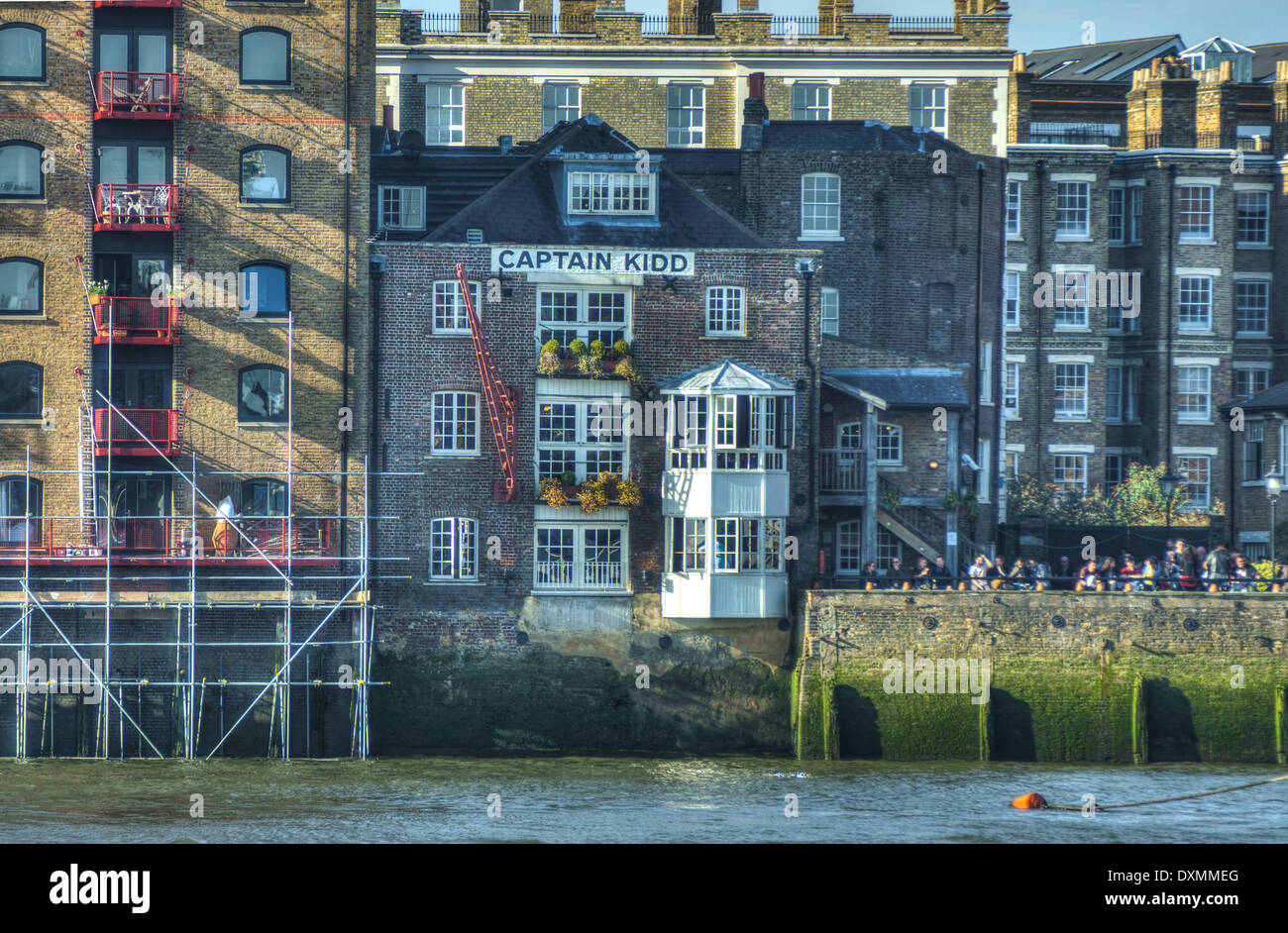 Captain Kidd Pub, Upcross, Londra Foto Stock
