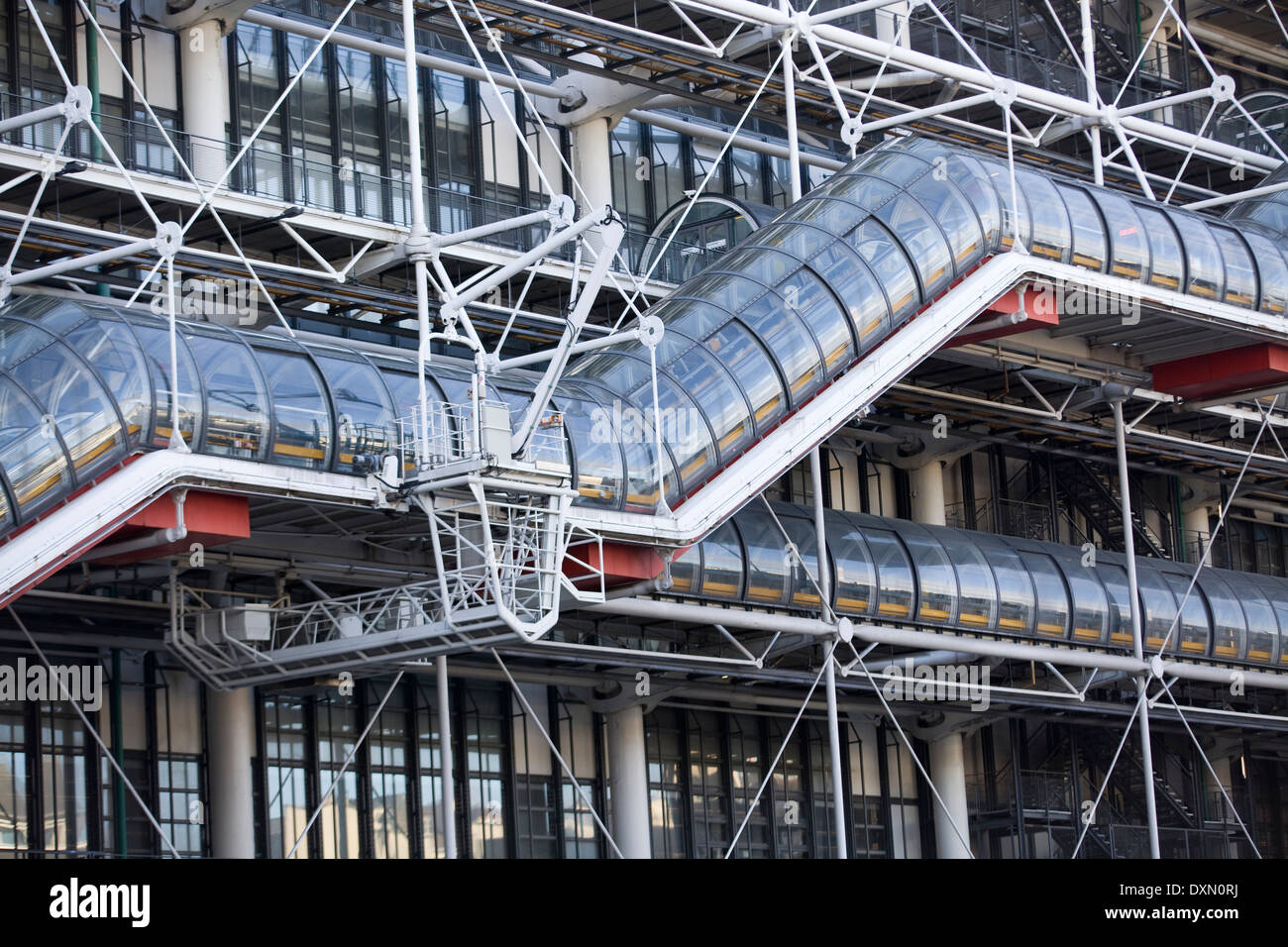 Centro Georges Pompidou a Parigi Francia Foto Stock