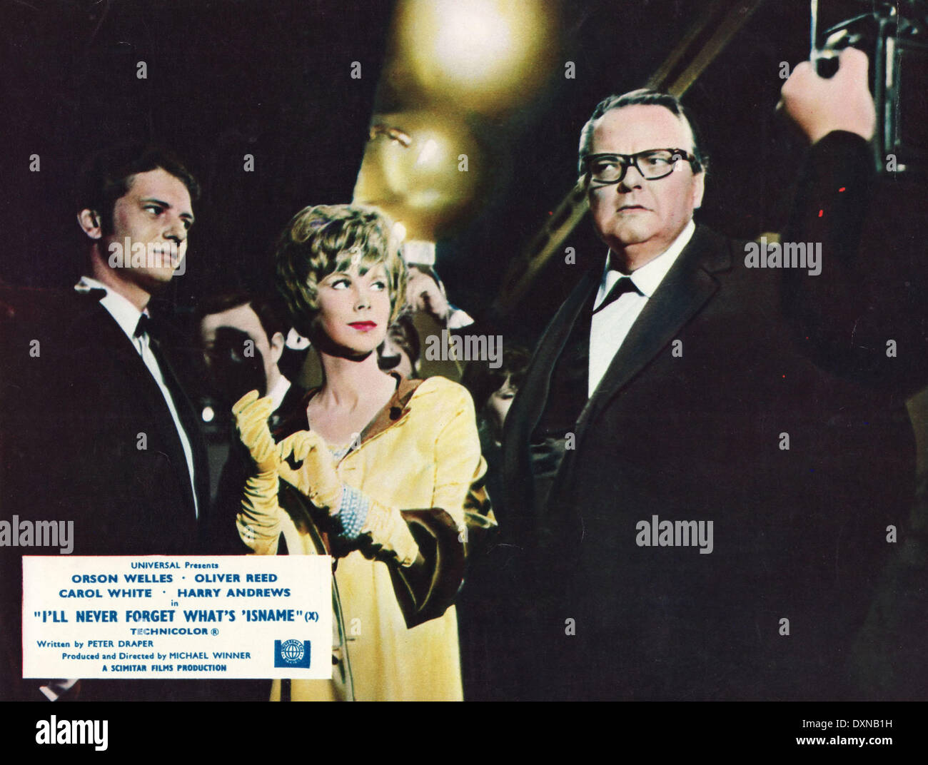 Non dimenticherò mai che cosa è"ISNAME Foto Stock