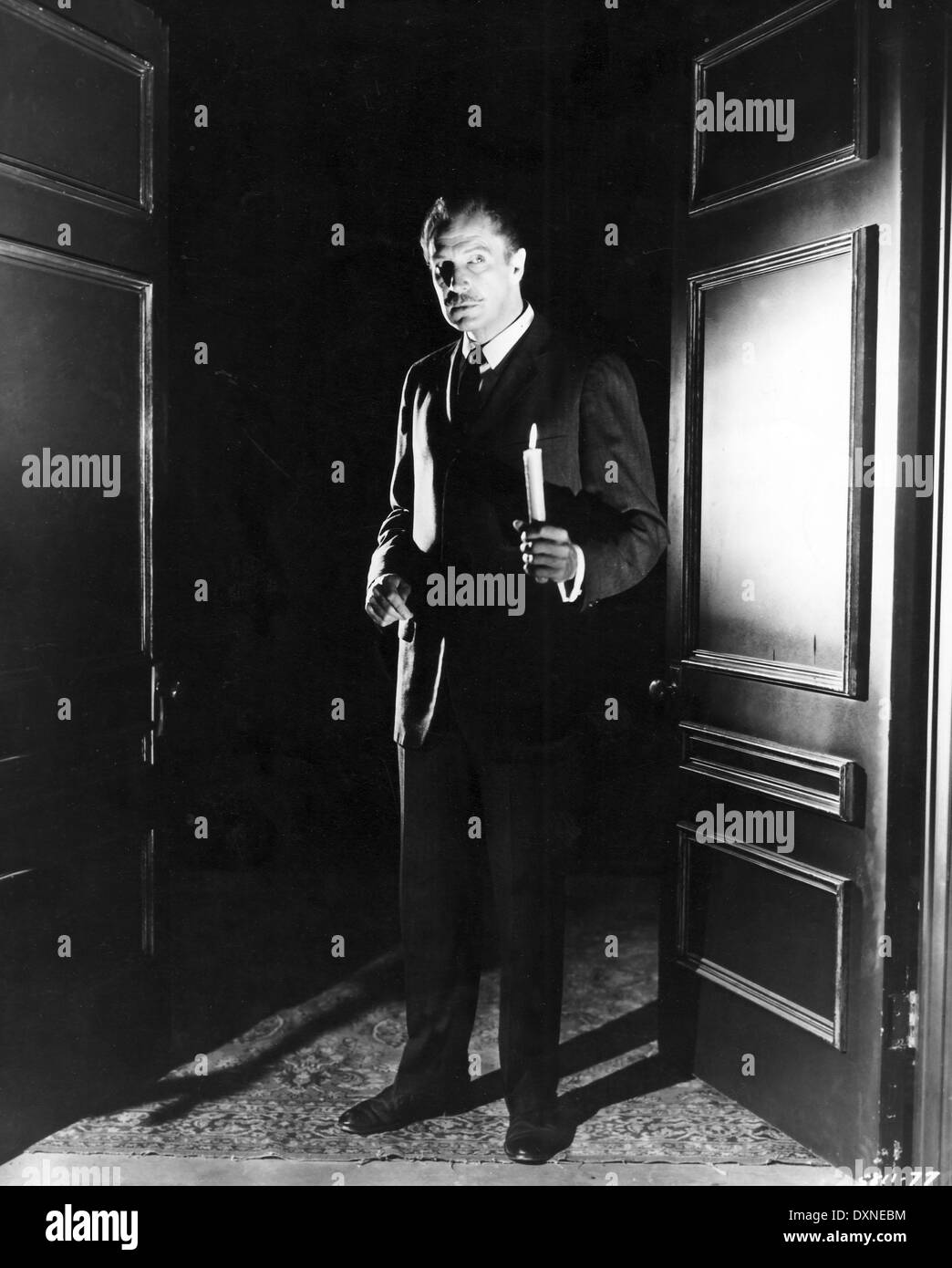 HAUNTED House su Hill Foto Stock