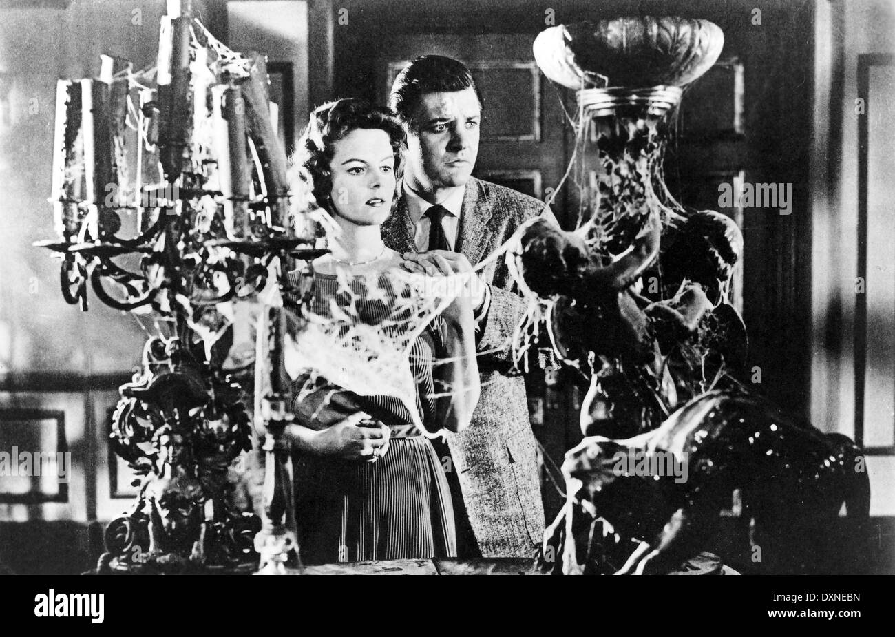 HAUNTED House su Hill Foto Stock