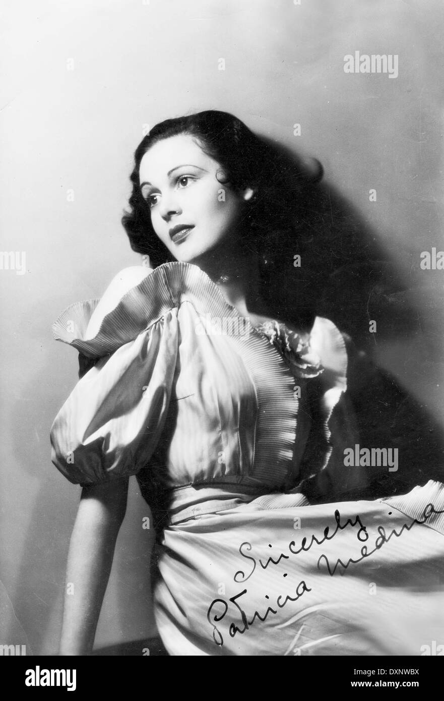 PATRICIA MEDINA Foto Stock