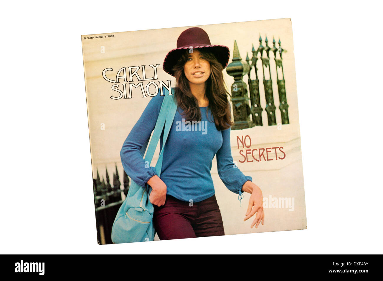 Nessun segreto è stato il terzo album in studio di pop / folk cantautore Carly Simon. È stato rilasciato nel 1972. Foto Stock