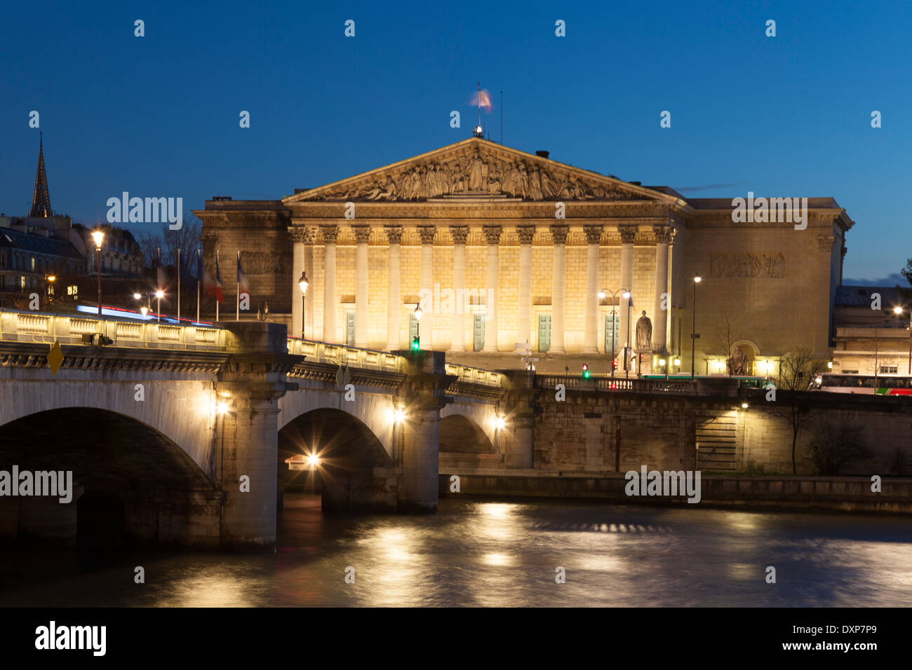 Assemblea Nazionale di Parigi e dell' Ile-de-France, Francia Foto Stock