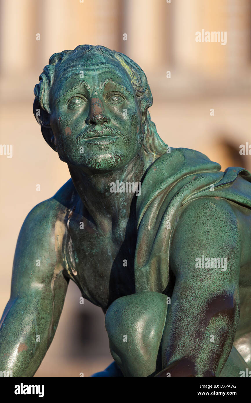 'Le Remoleur' nei giardini di Versailles, Yvelines, Francia Foto Stock