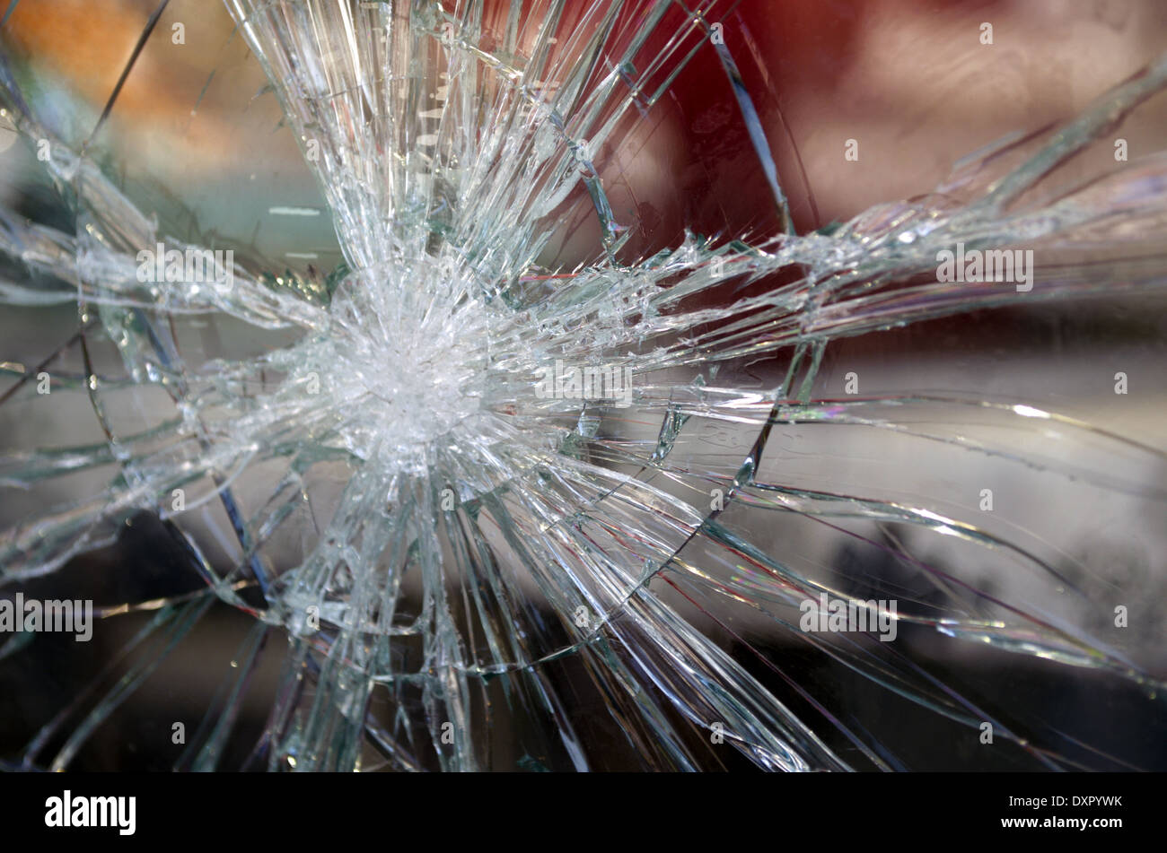 Negozio di rottura vetro per finestra a Venezia , Italia Foto Stock