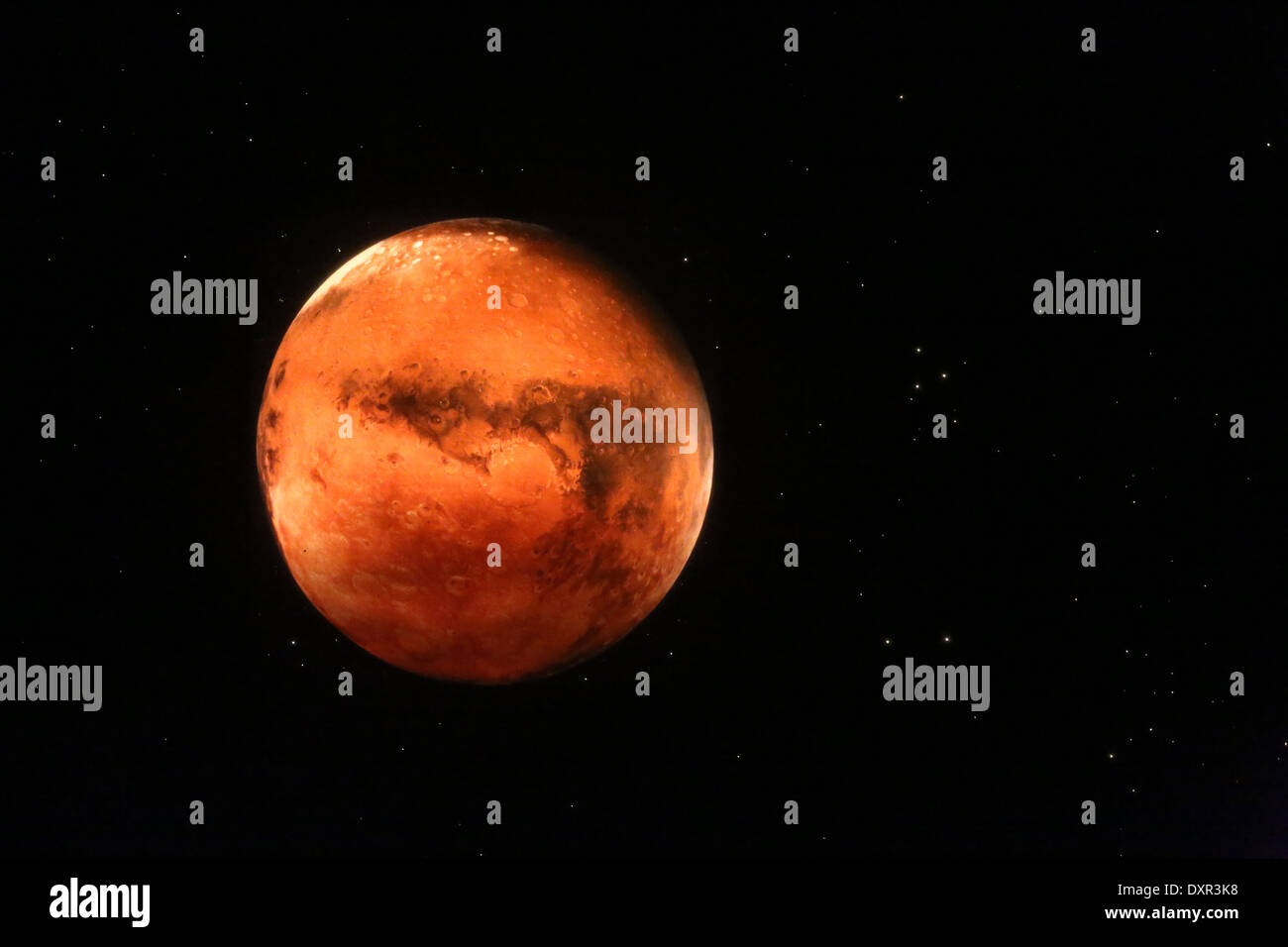 Merritt Islanda, Stati Uniti d'America, immagini di Marte Foto Stock