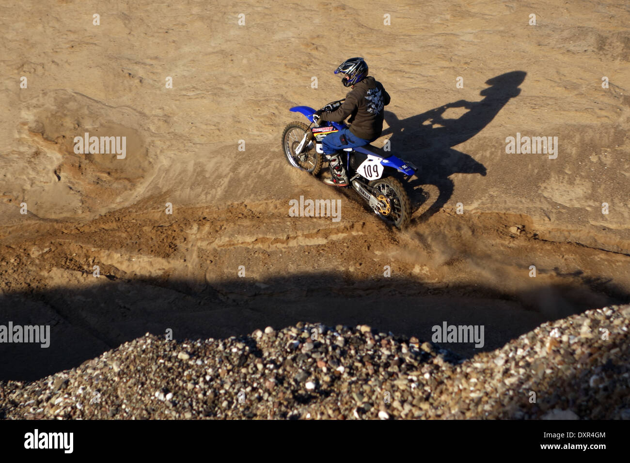 Schepsdorf, Germania, motocross piloti Foto Stock