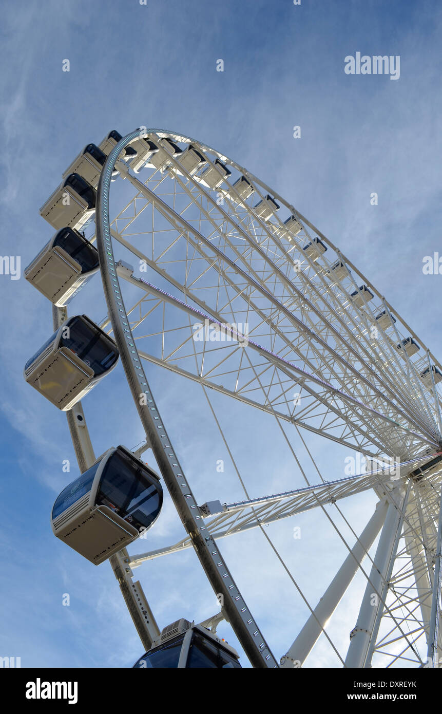 Ruota panoramica Ferris in Pigeon Forge Tennessee Foto Stock