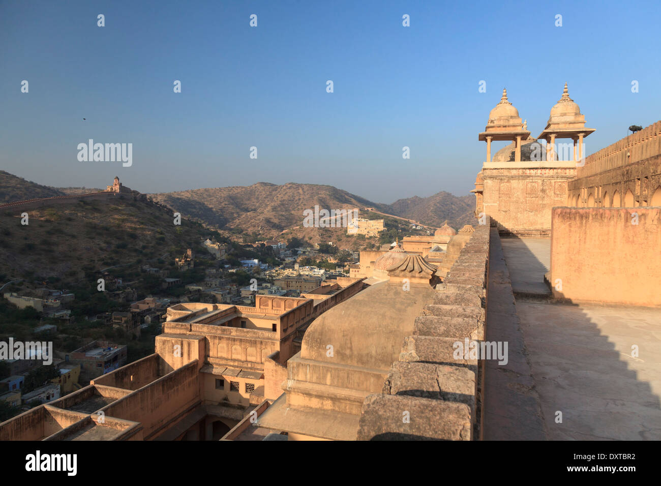 India Rajasthan, Jaipur, Forte Amber Foto Stock