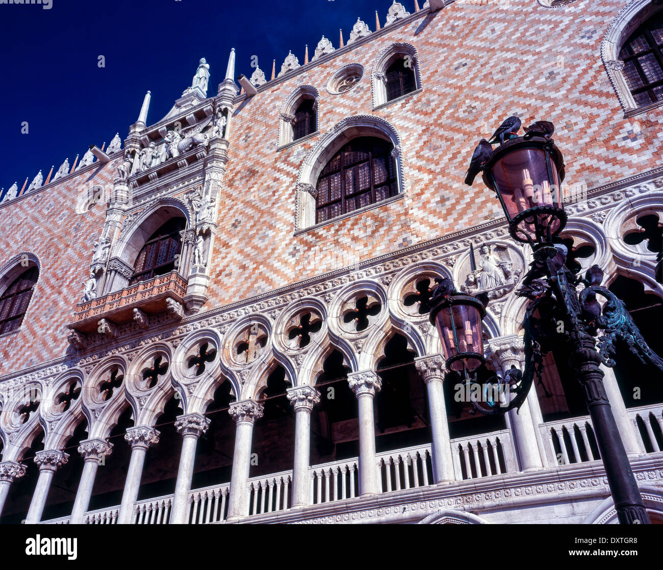 Palazzo Ducale Piazzetta di San Marco Venezia Italia Foto Stock