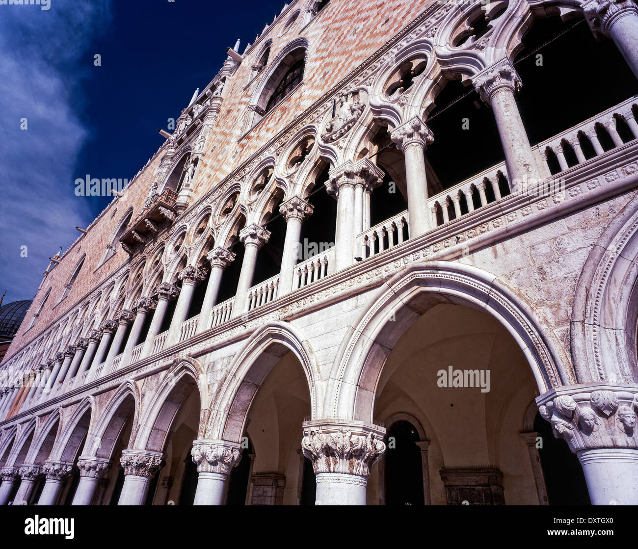Palazzo Ducale Piazzetta di San Marco Venezia Italia Foto Stock