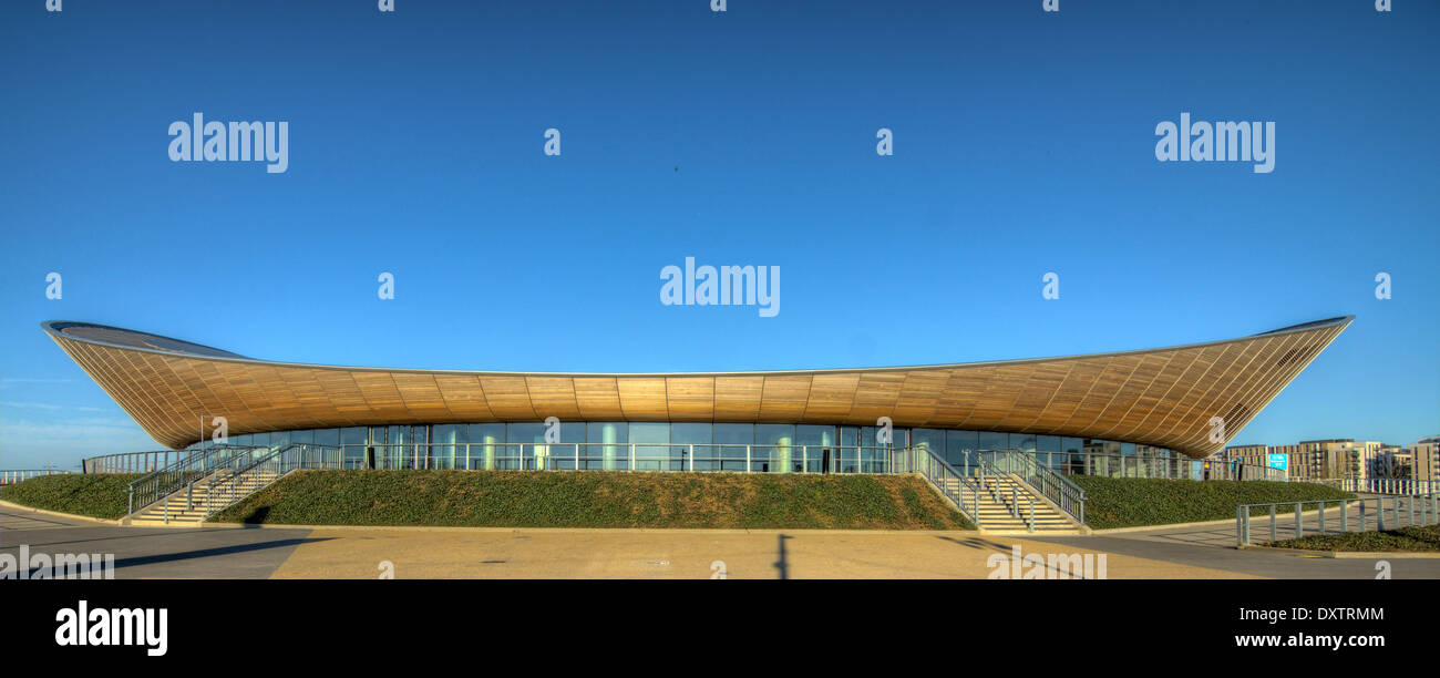 Olympic Park Velodrome. Velodromo 2012, Londra Foto Stock