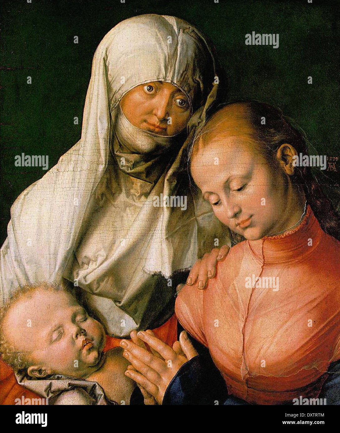 Albrecht Dürer San Anna con Madonna e Bambino Foto Stock