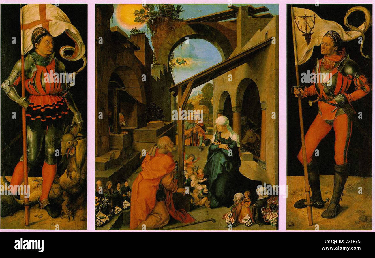 Albrecht Dürer la pala d altare Paumgartner Foto Stock