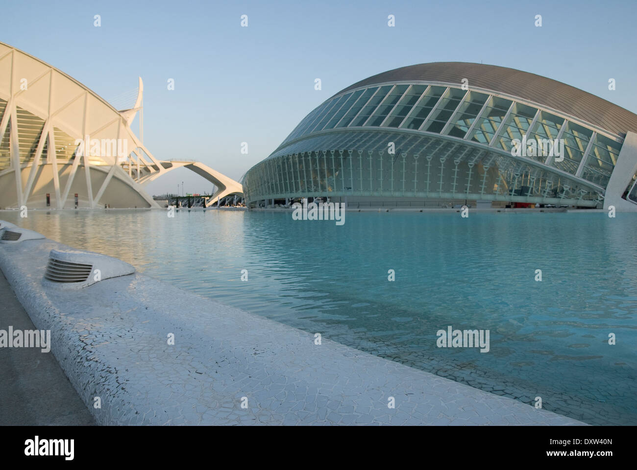 La volta emisferica, città delle arti e delle scienze di valencia ... Citta delle arti e delle scienze di valencia