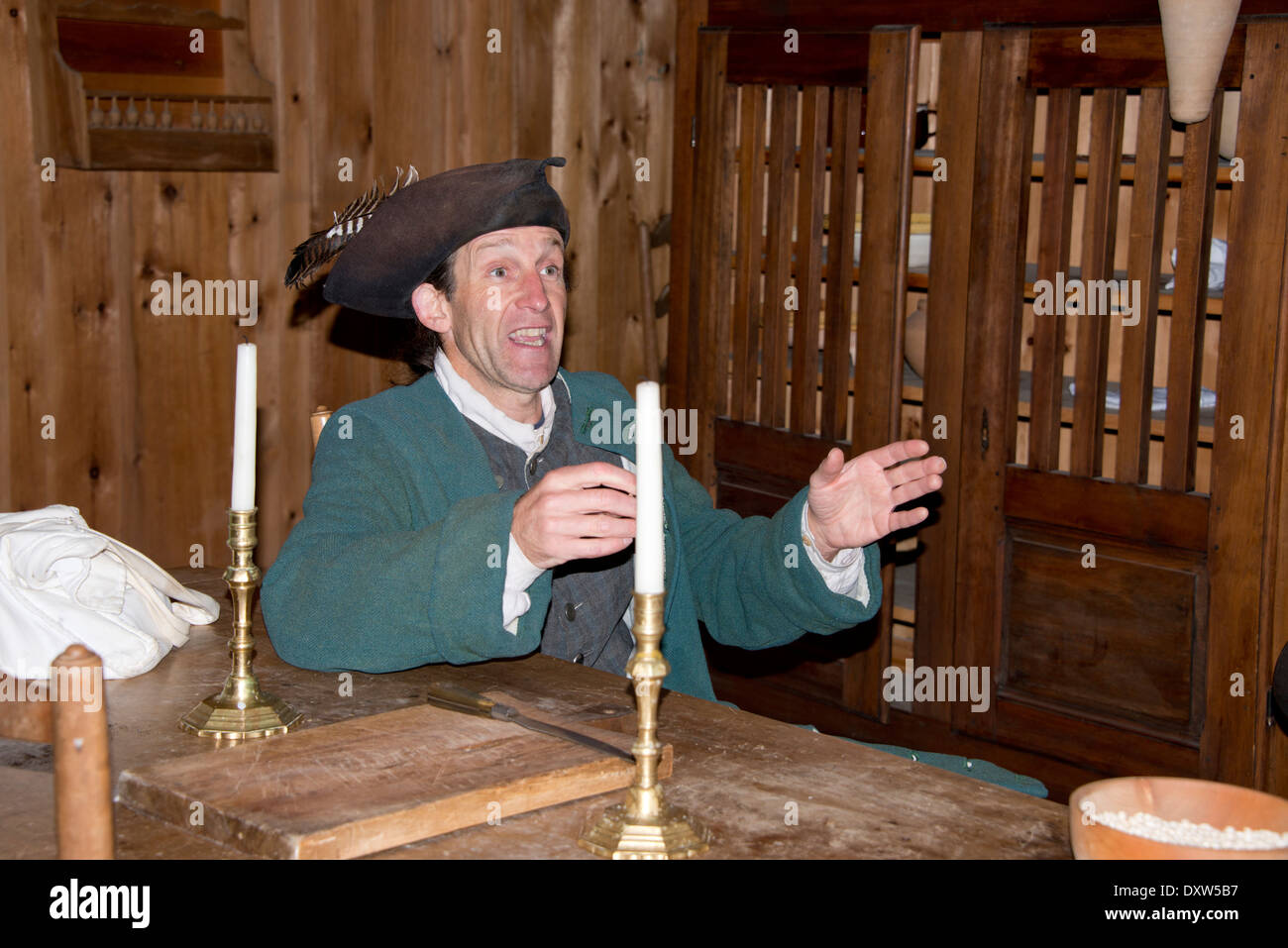 Canada, Nova Scotia, Louisbourg. Fortezza di Louisbourg National Historic Site. Ricostruita del XVIII secolo la fortezza francese. Foto Stock