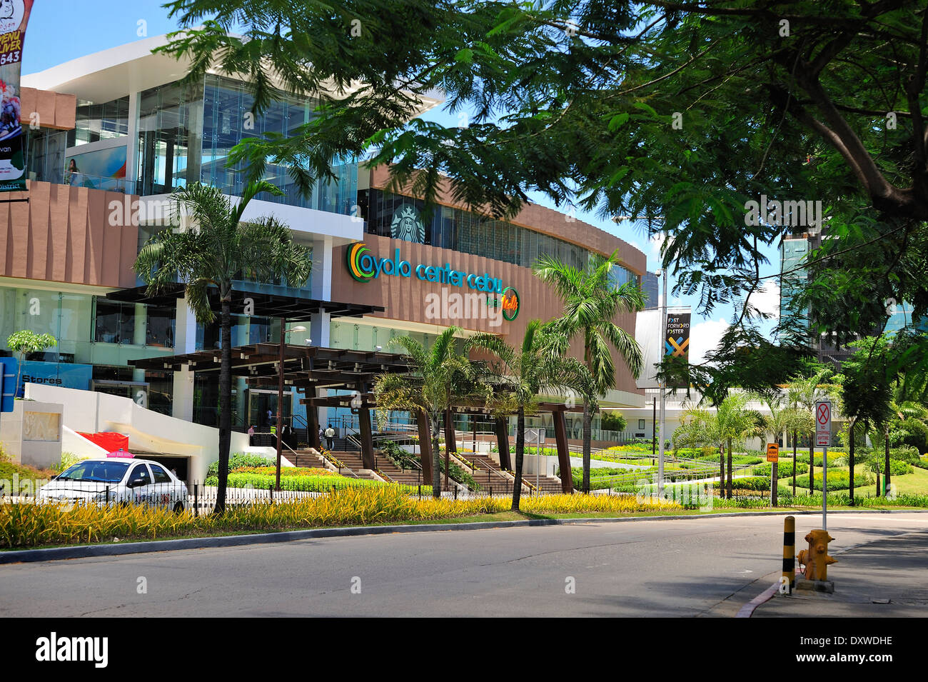 Ayala Center Mall nuova estensione Cebu Filippine Foto Stock