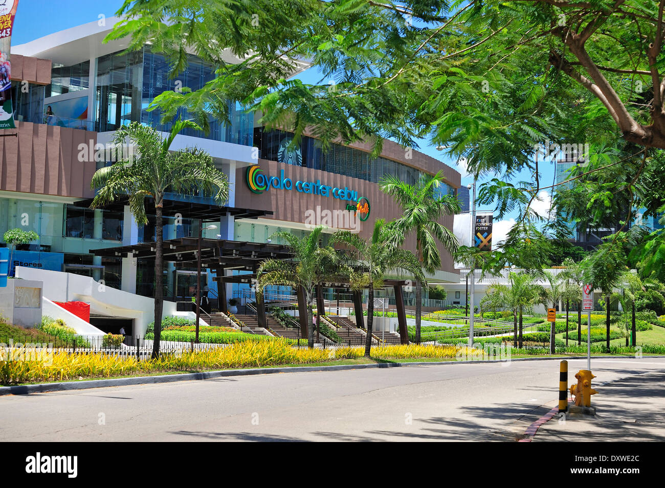 Ayala Center Mall nuova estensione Cebu Filippine Foto Stock