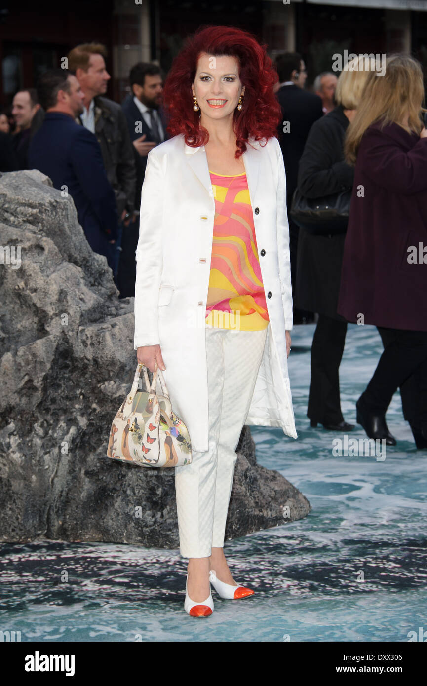 Cleo Rocos arriva per il Regno Unito Premiere di Noè. Foto Stock