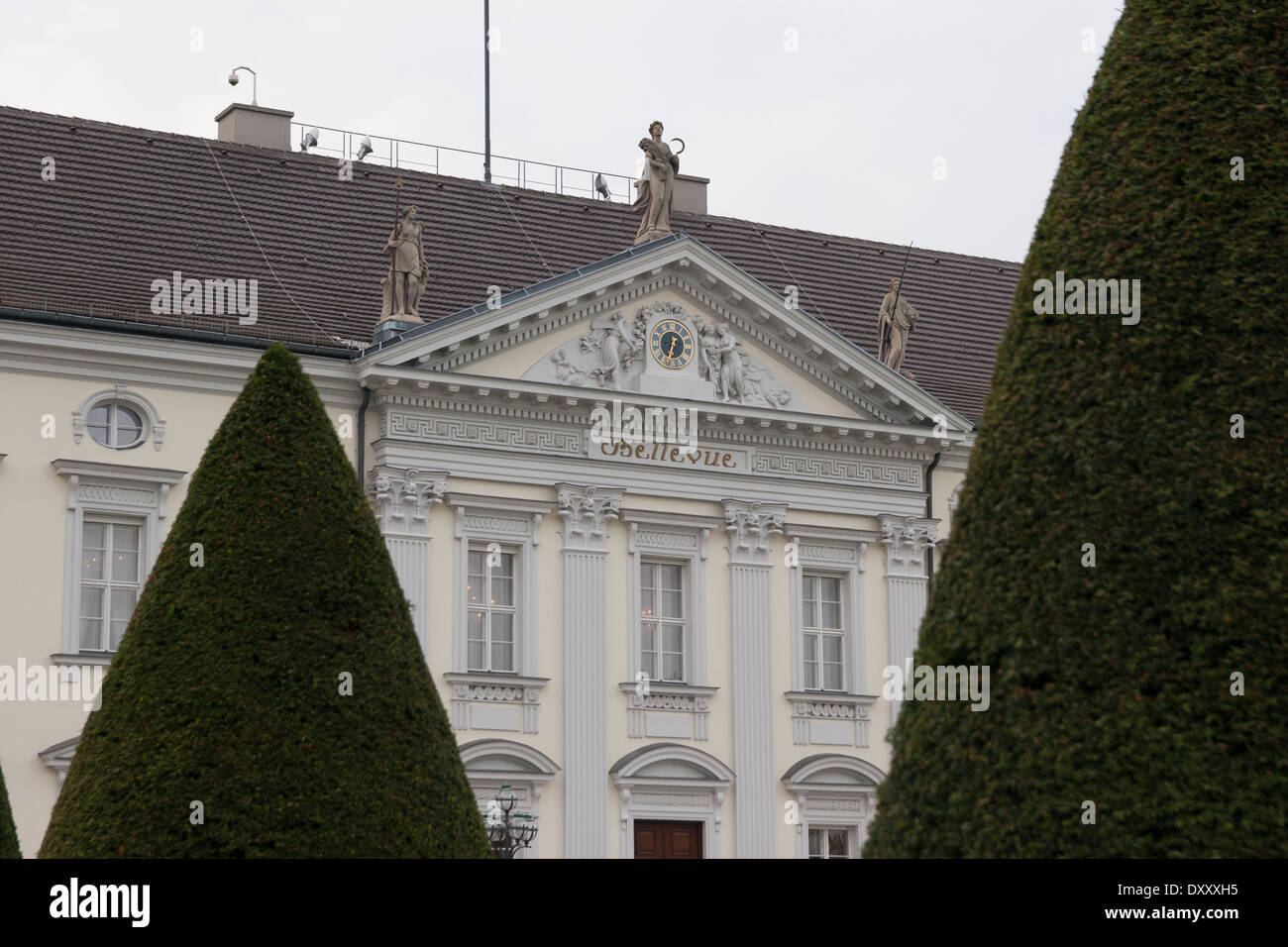 Schloss Bellevue Berlino Germania Foto Stock