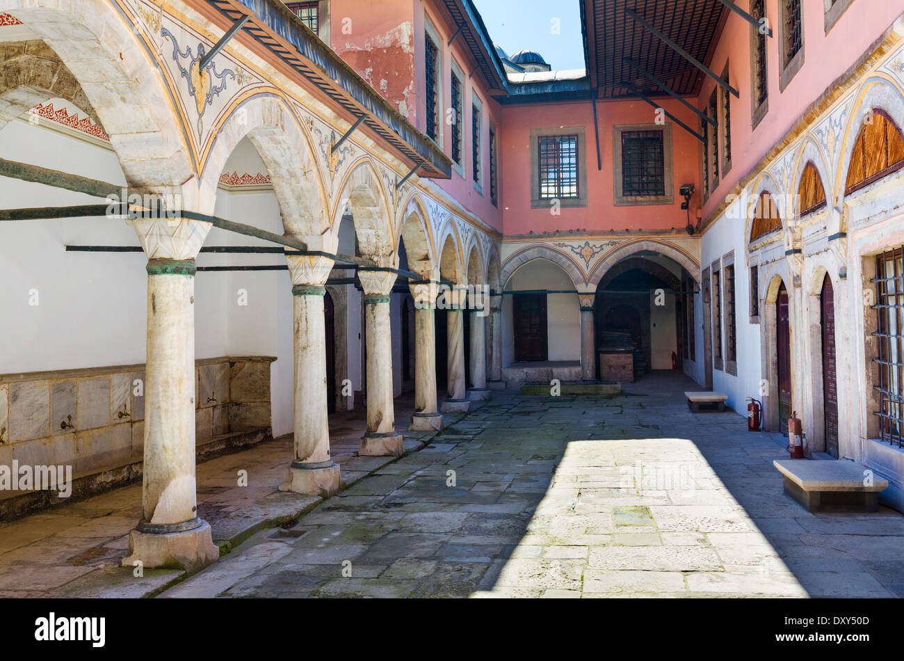 Corte di concubine e Sultan's consorti, l'Harem, al Palazzo di Topkapi (Topkapi Sarayi), quartiere di Sultanahmet, Istanbul, Turchia Foto Stock