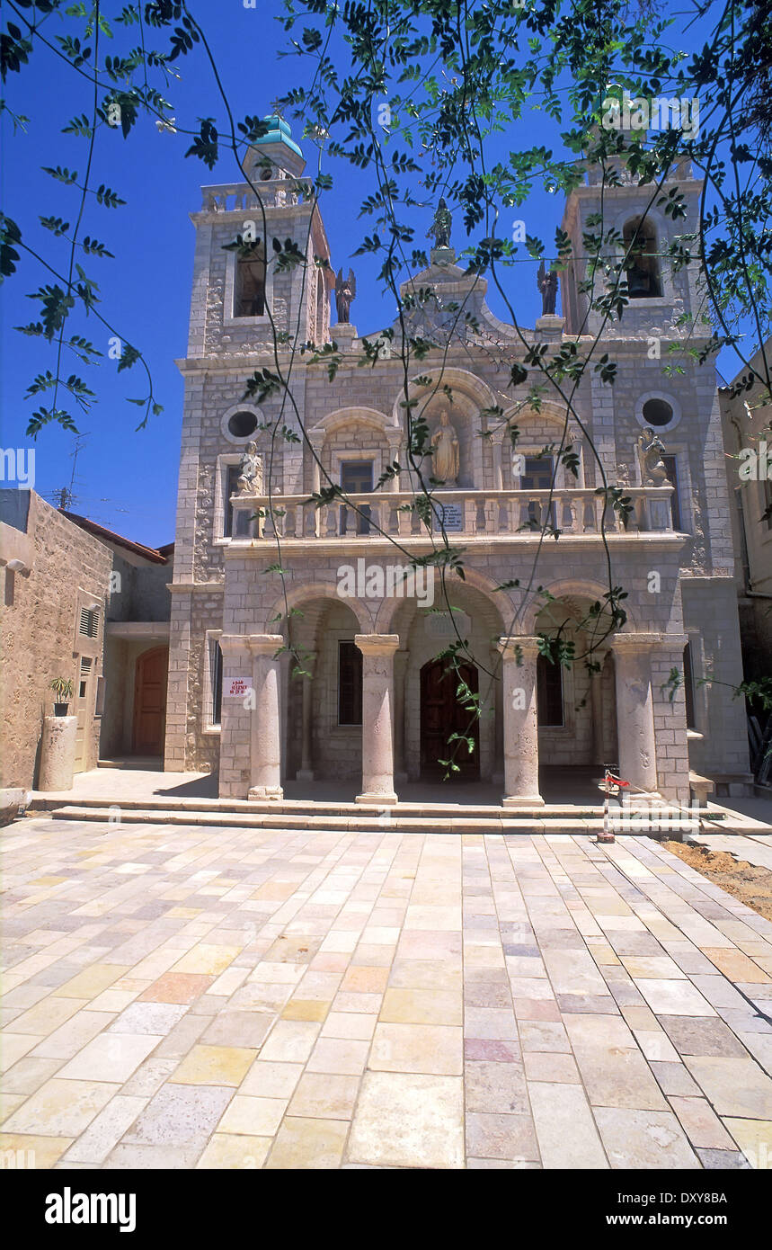 Chiesa del miracolo, Kafr Kanna Foto Stock