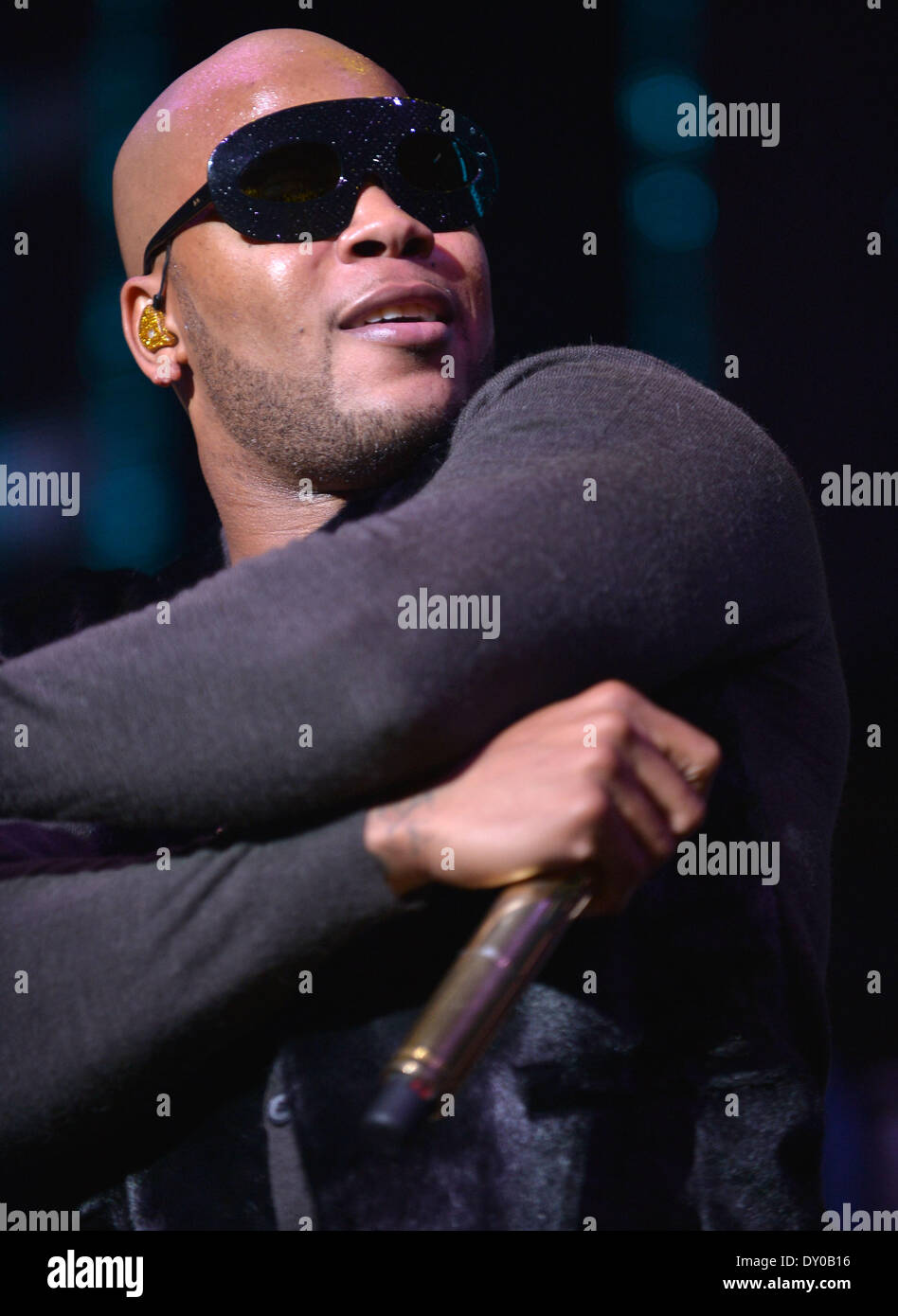 Y100's Jingle Ball 2012 a BB&T Center - spettacoli con: Flo Rida dove: Sunrise Florida Stati Uniti quando: 09 Dic 2012 Foto Stock