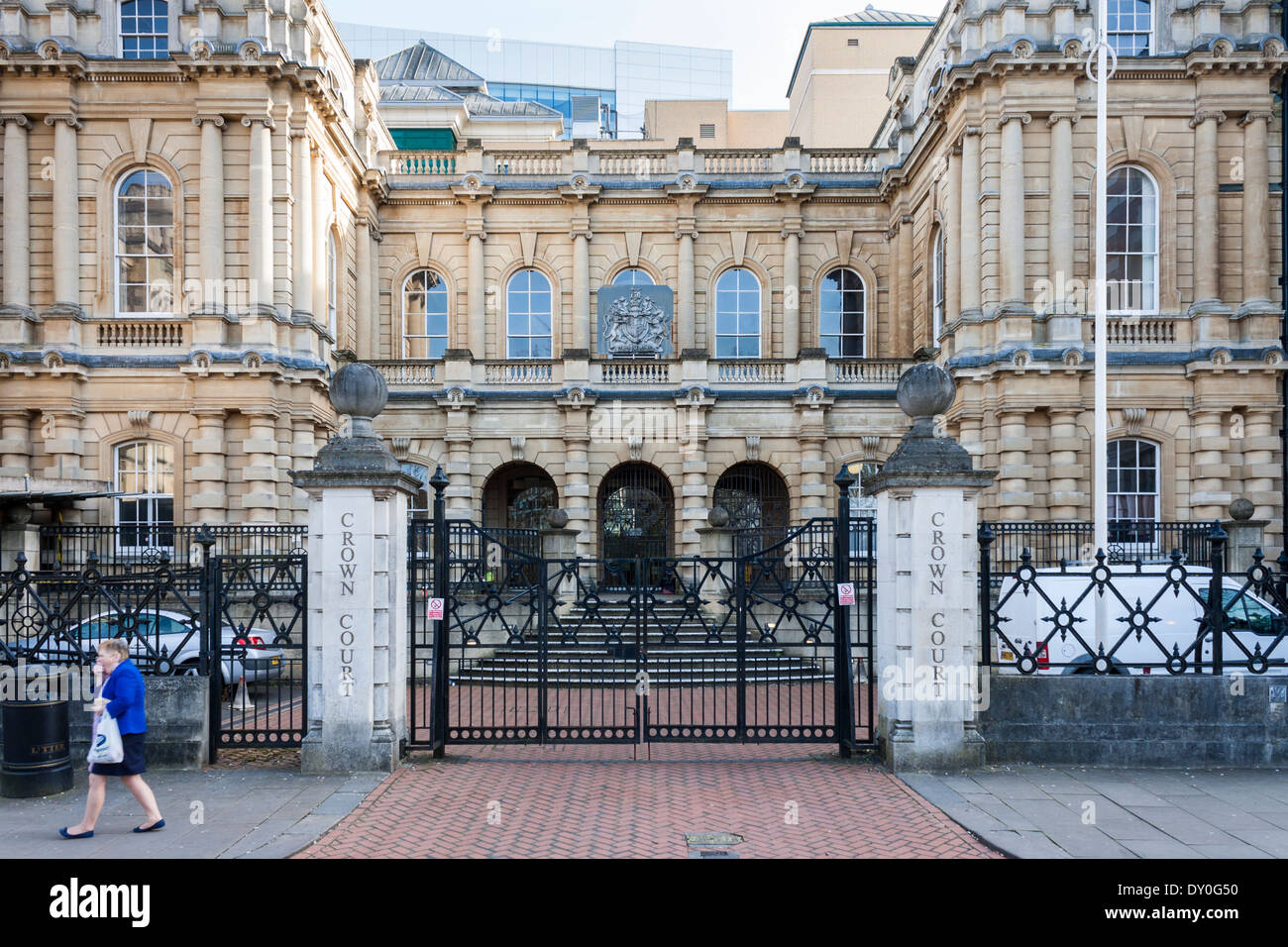 La lettura di Crown Court Reading, Berkshire, Inghilterra, GB, Regno Unito Foto Stock