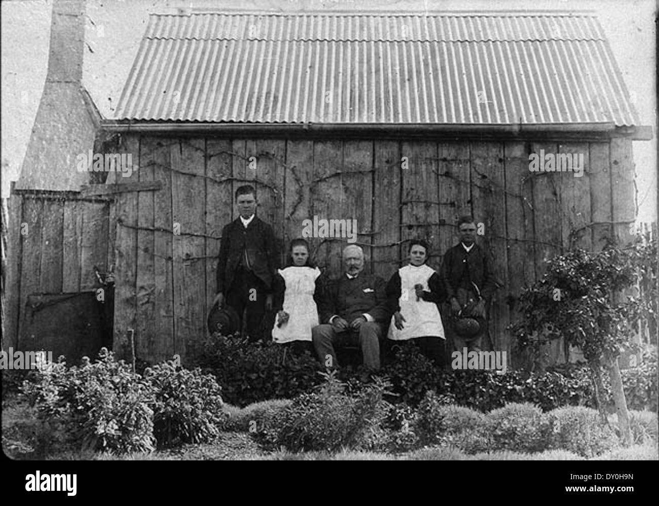 Scuola su 'Maidenhead' stazione - Bonshaw, NSW, n.d. / Fotografo sconosciuto Foto Stock