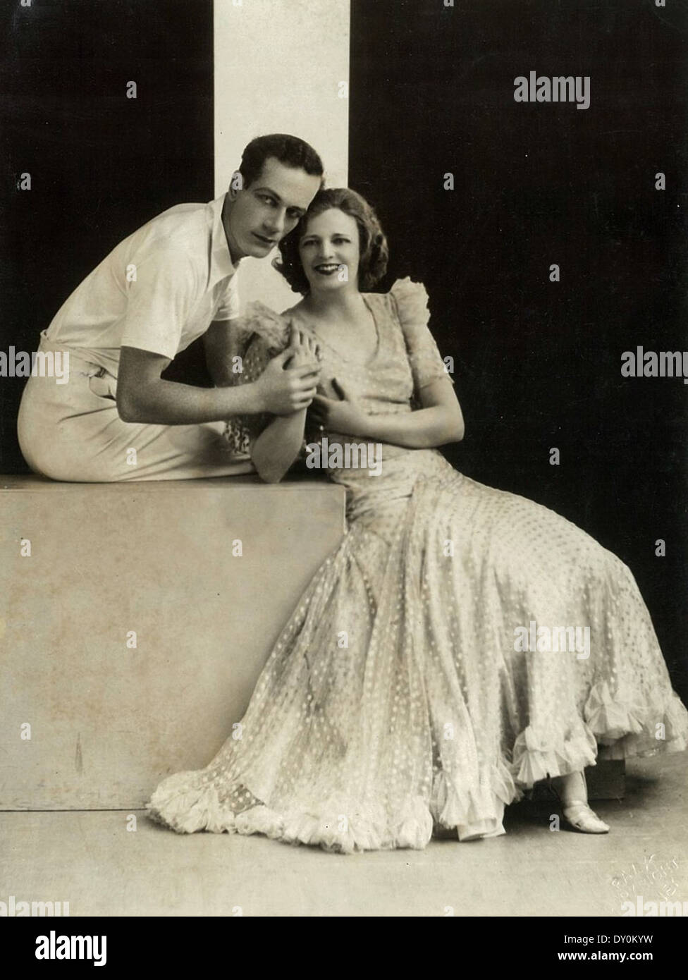 Madge Elliott e Cyril Ritchard, Sydney, ca. 1932 / fotografo Falk, per J.C. Williamson la pubblicità Dept. Foto Stock