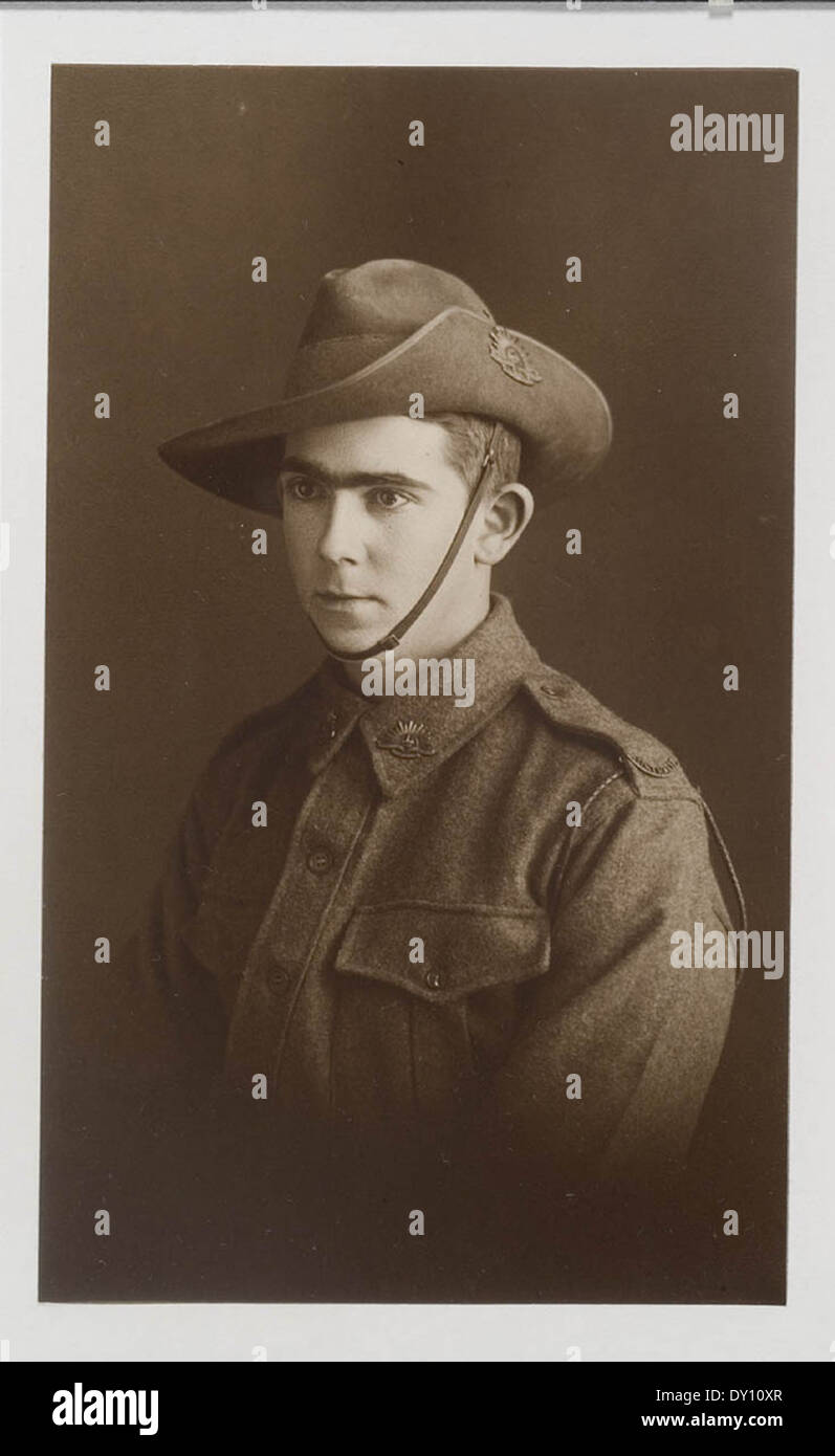 NSW soldati ritratti, 1918-19 - Richard Paul Lindsell Foto Stock
