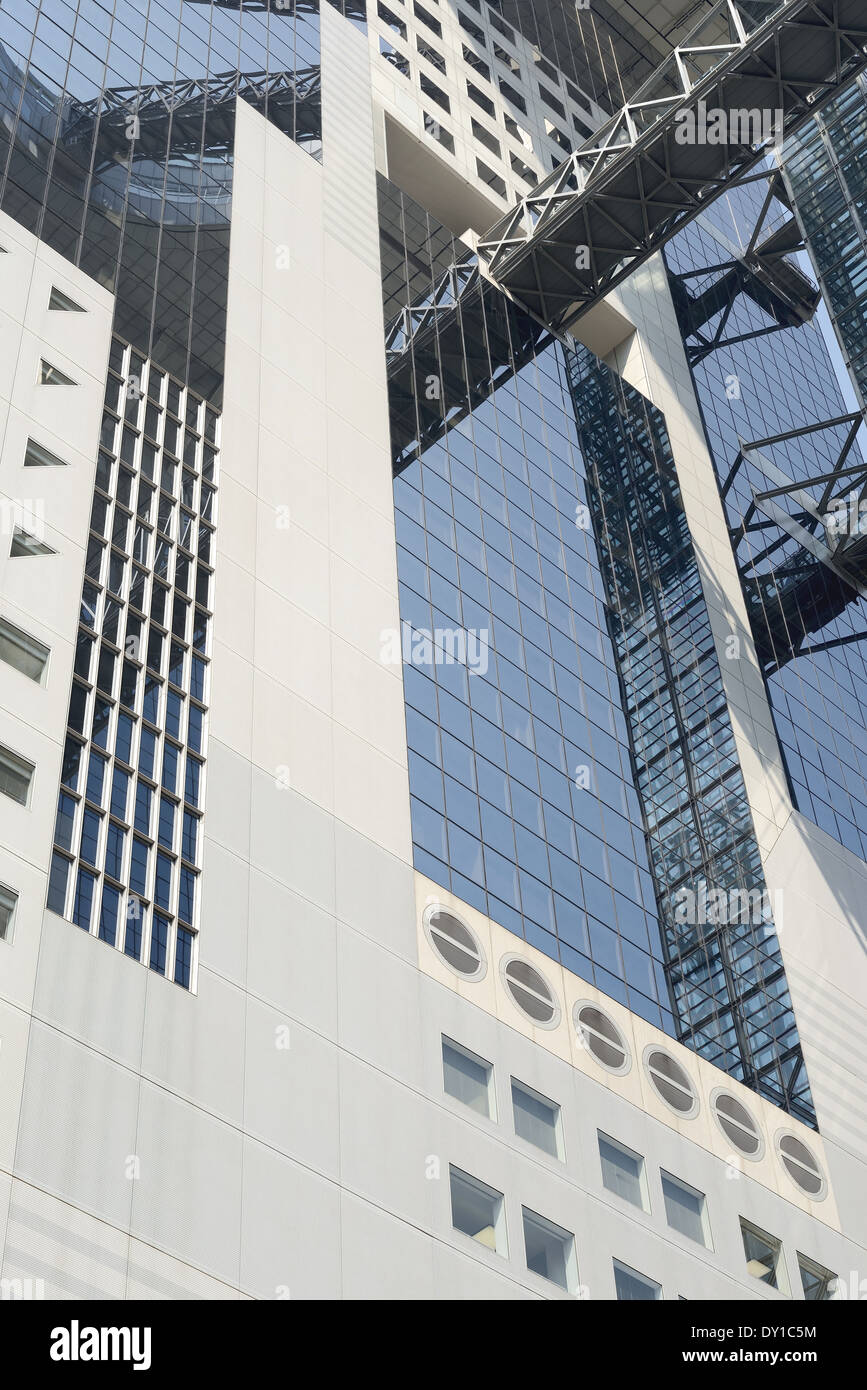 Alto edificio di uffici di Osaka in Giappone Foto Stock