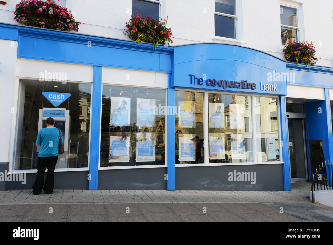 La Cooperativa Banca, Guernsey, Isole del Canale Foto Stock