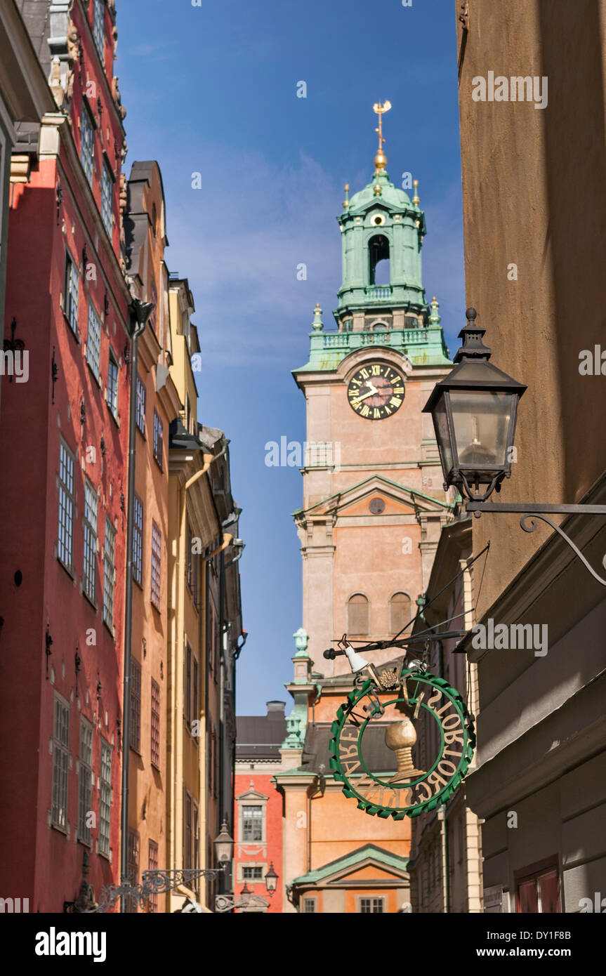 Chiesa di San Nicola aka Storkyrkan la grande Chiesa Stoccolma Svezia Foto Stock
