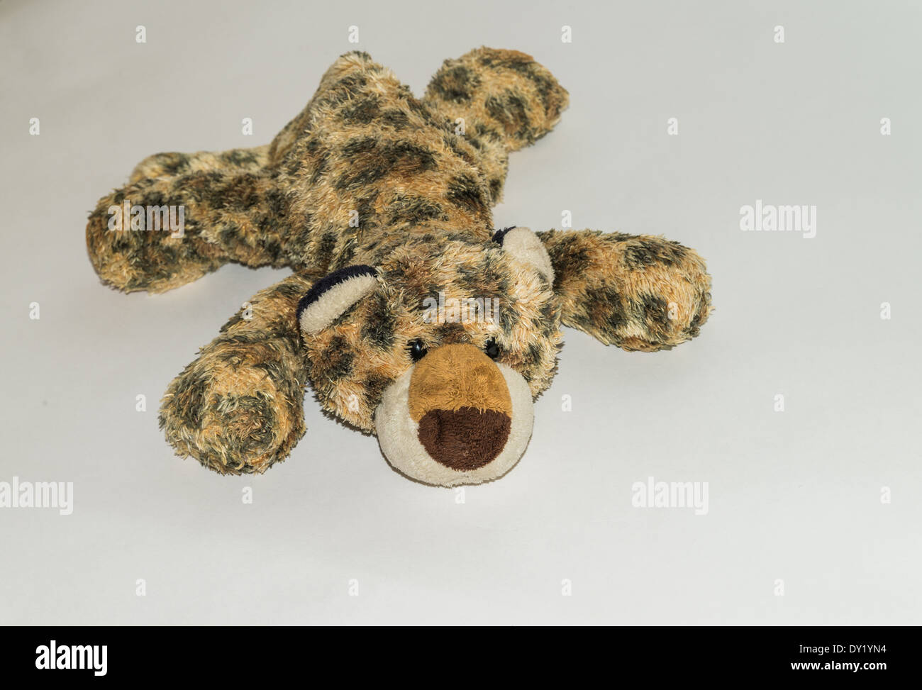 Bambini giocattoli morbidi leopard Foto Stock